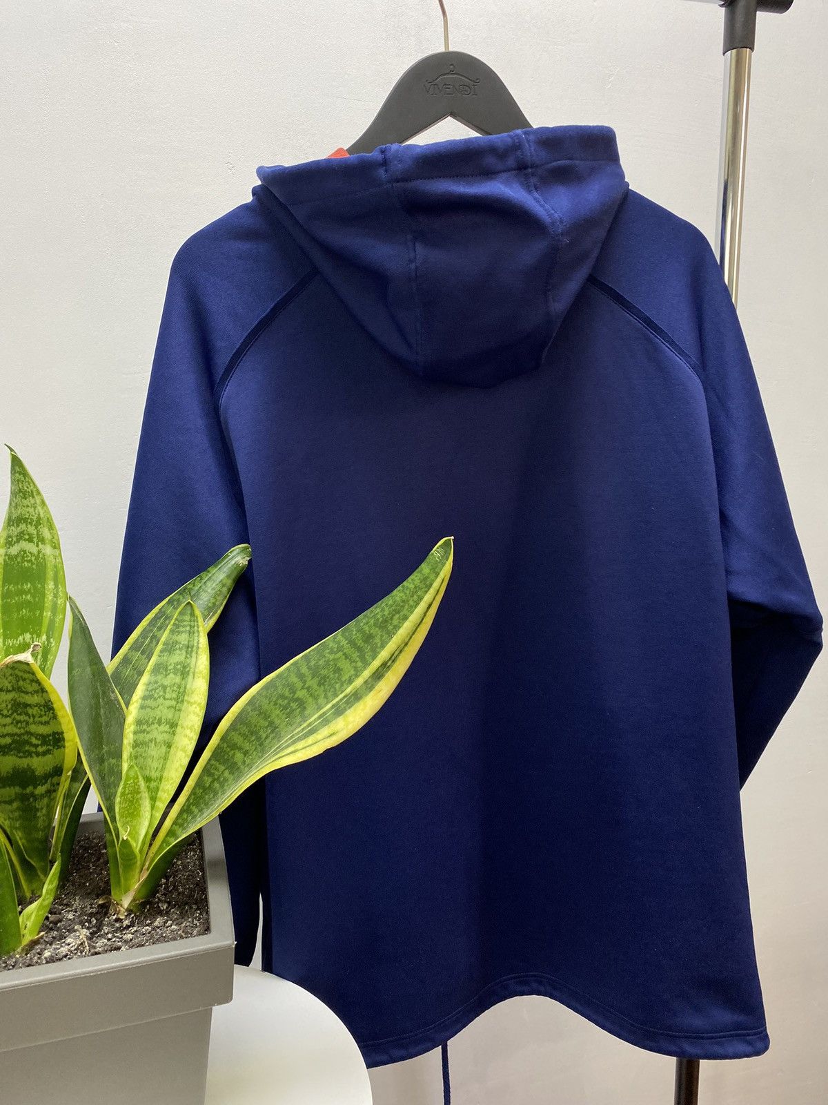 Nike × Vintage 90s NIKE Zip HOODED Y2k CENTRAL HOODIE Size US L / EU 52-54 / 3 - 18 Thumbnail