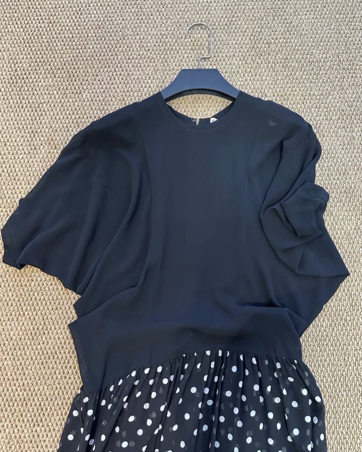 Comme des Garcons Comme des Garçons Polka Dot Patchwork Dress K23 Size S / US 4 / IT 40 - 4 Thumbnail