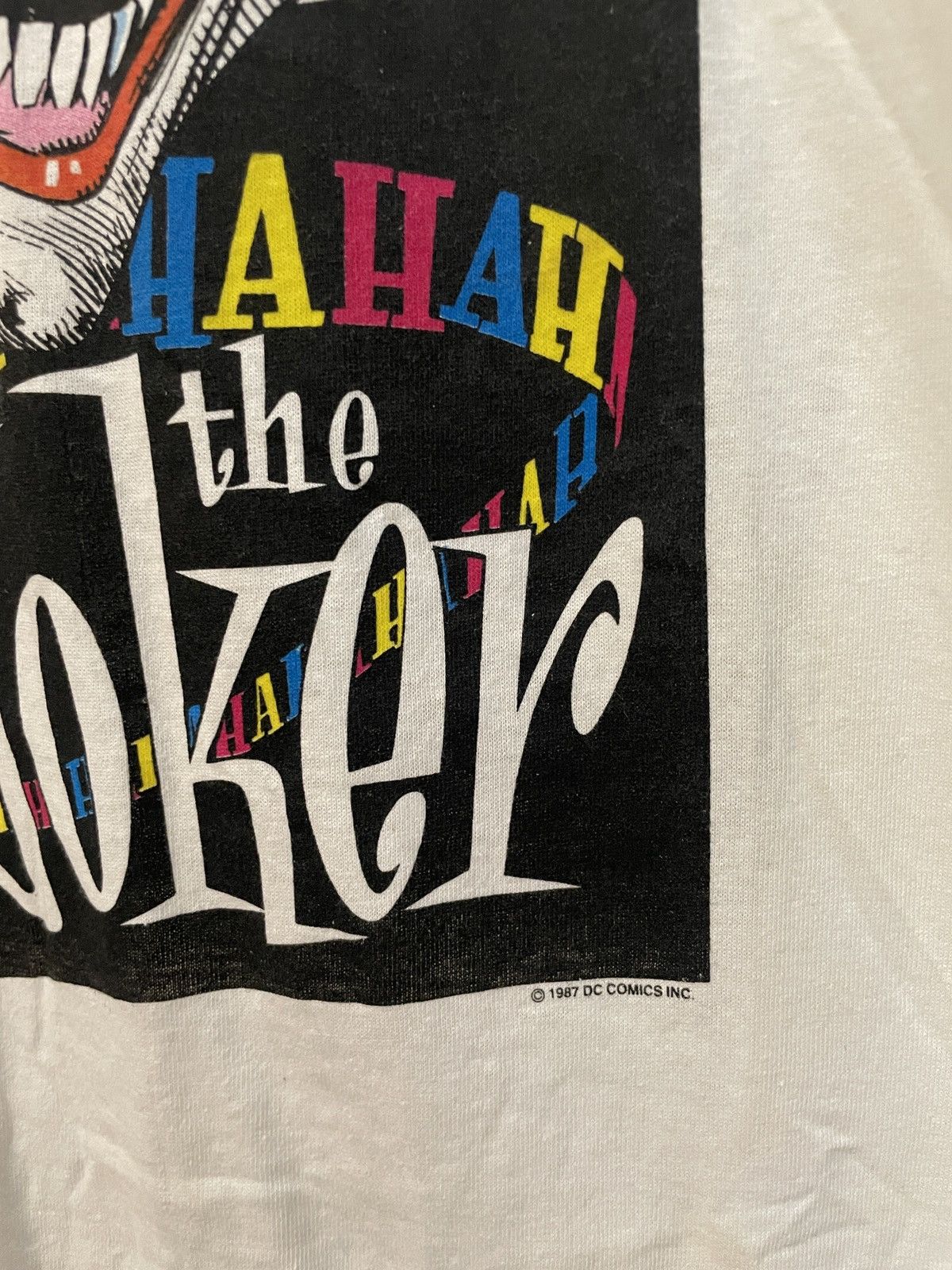 Vintage Graphitti “Joker” 1987 vintage tee Size US L / EU 52-54 / 3 - 2 Thumbnail