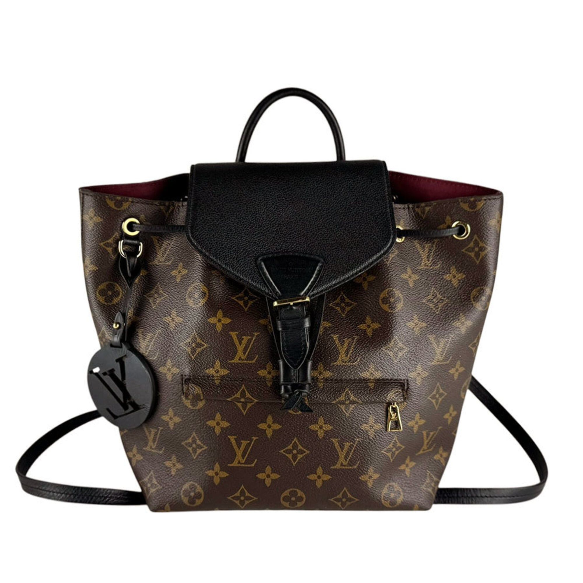 LOUIS VUITTON Monogram Montsouris PM Backpack M51137 LV Auth 163785 Dominic Puckerin | The Montsouris Backpack looks great in  main image 4