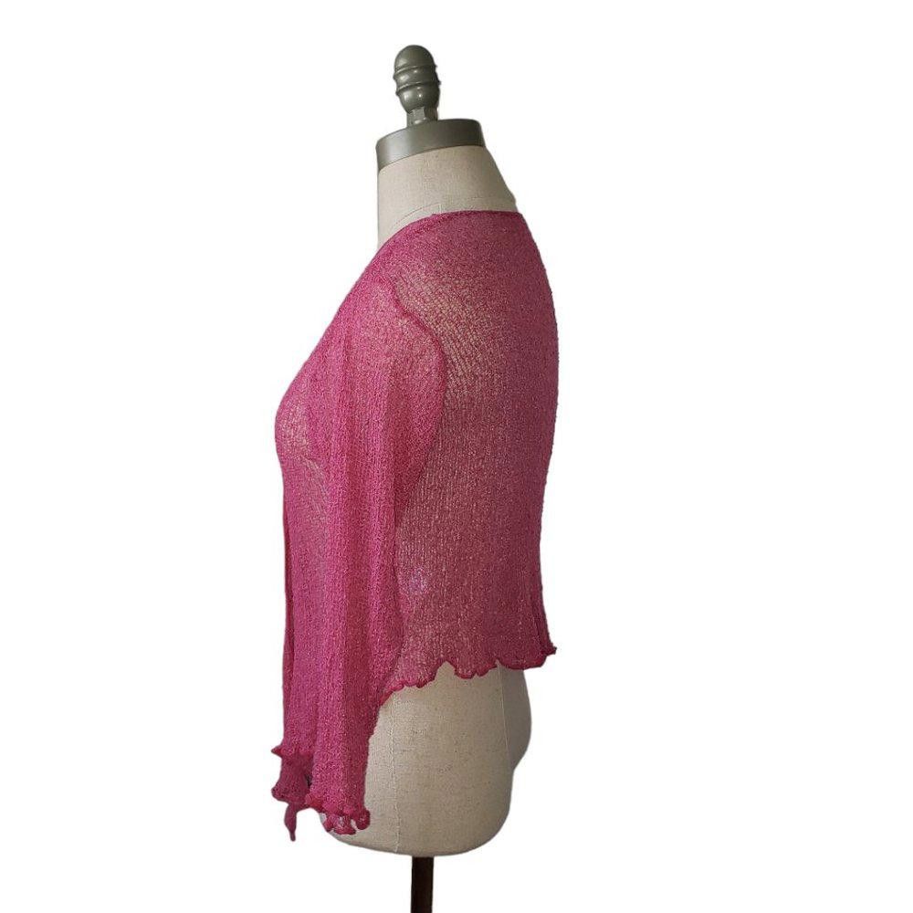 Designer CT807 Lost River Pink Open Cover Up S Size S / US 4 / IT 40 - 2 Thumbnail