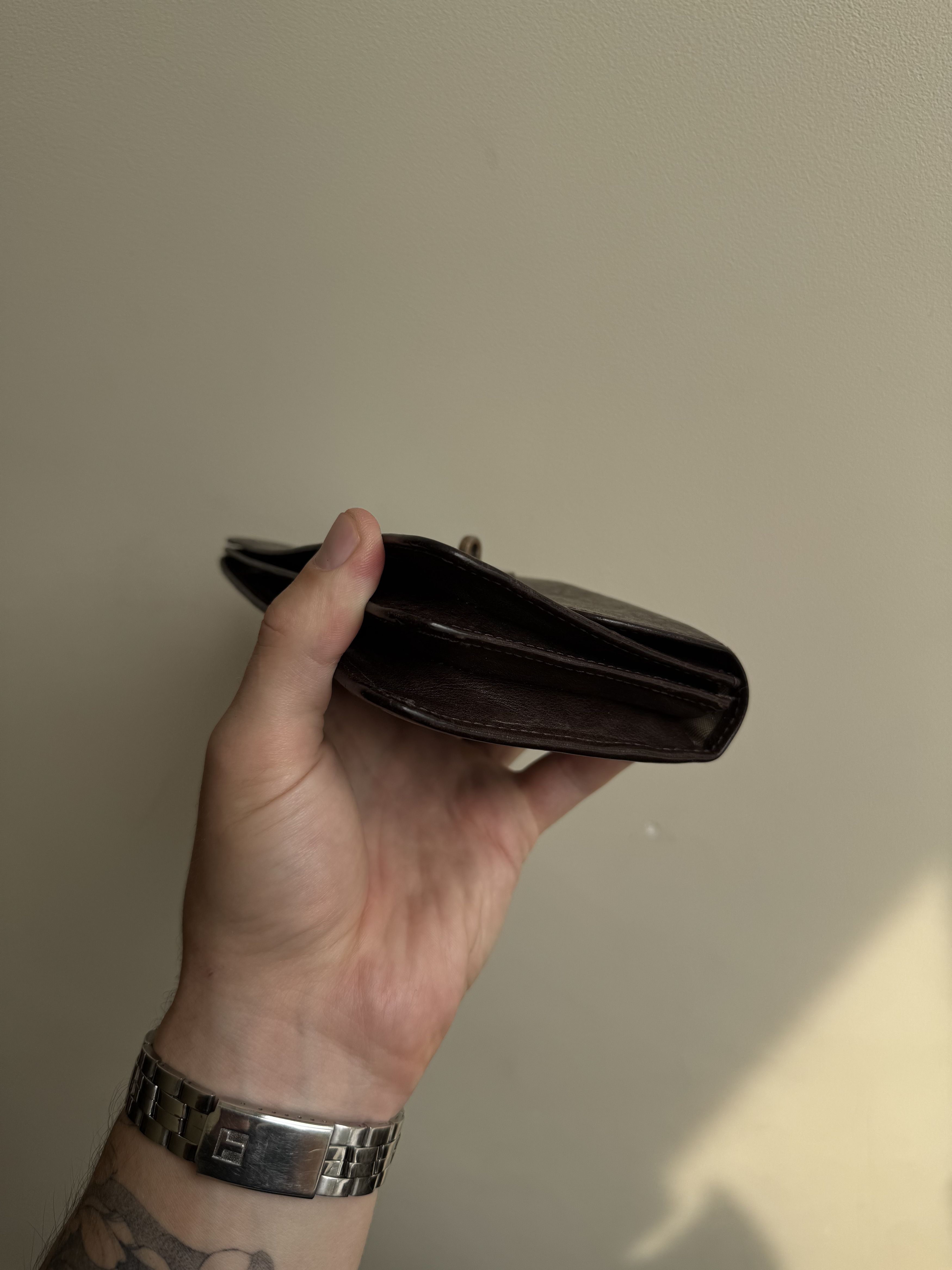 Mulberry Vintage Mulberry Long Postman Lock Wallet Purse Oak Brown Size ONE SIZE - 6 Thumbnail