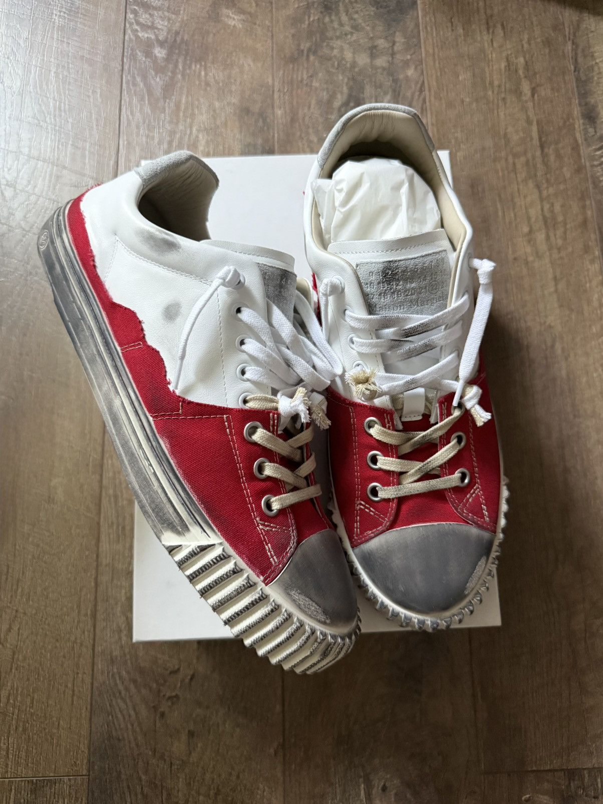 Designer × Maison Margiela Maison Margiela Evolution Low top 