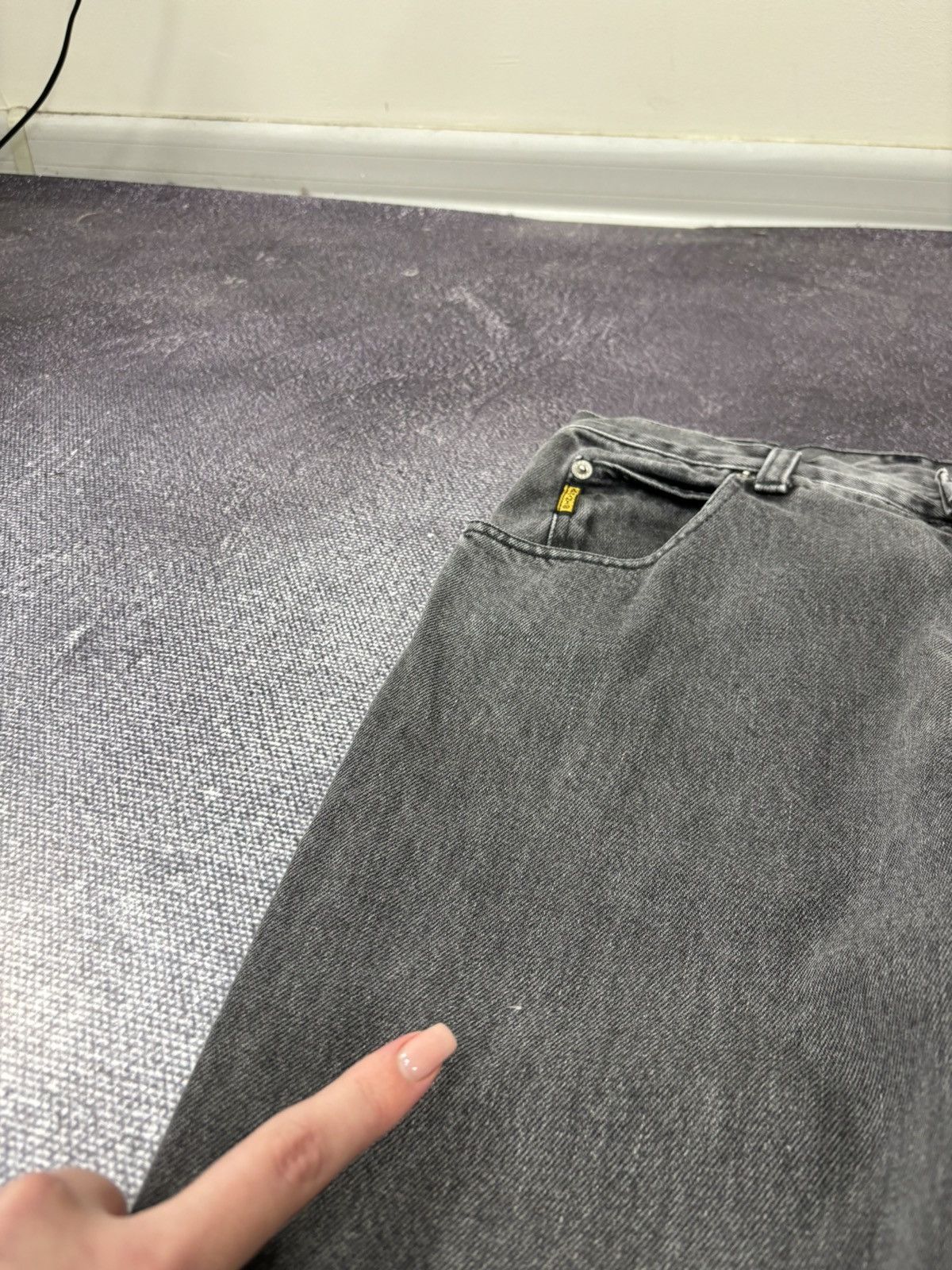 Armani Vintage Armani Jeans 90s Gray Luxury Denim Skinny Jeans Size US 28 / EU 44 - 12 Thumbnail