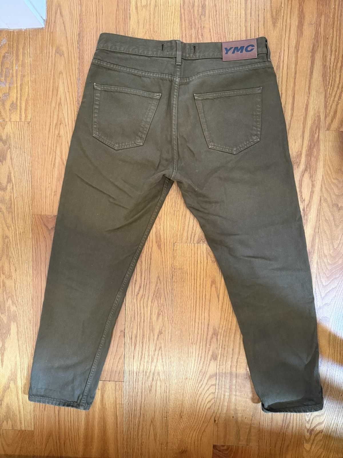 YMC YMC Brown Denim Pants Size US 32 / EU 48 - 4 Thumbnail