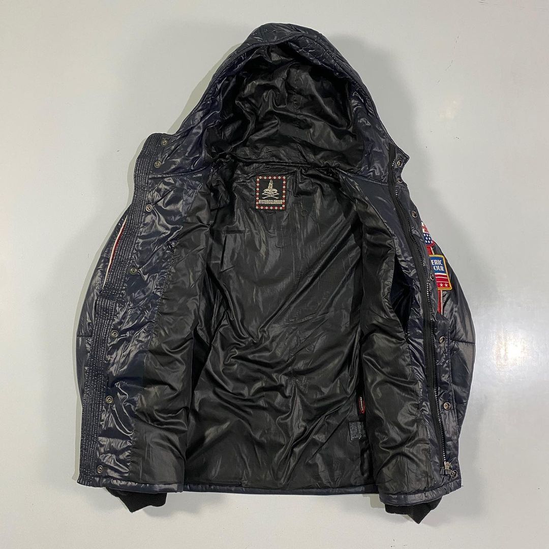 Hysteric Glamour Hysteric glamour padded puffer patch logo jacket Size US M / EU 48-50 / 2 - 3 Thumbnail