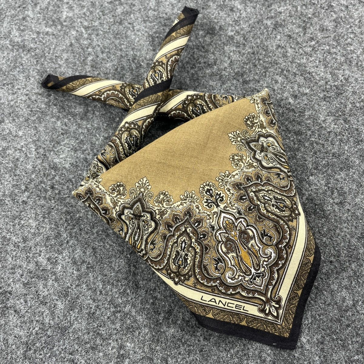 Lancel Lancel Handkerchief / Bandana / Neckerchief B307 Size ONE SIZE - 4 Thumbnail