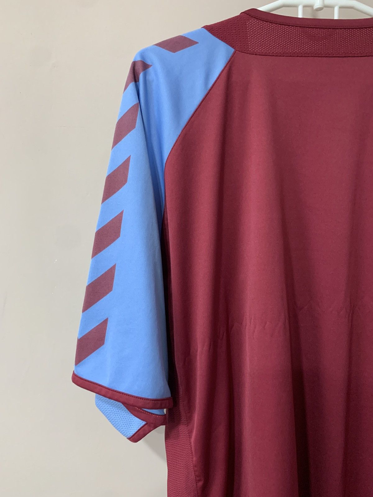 Vintage Aston Villa Home Football Shirt Hummel Vintage Soccer XXL Size US XXL / EU 58 / 5 - 7 Thumbnail