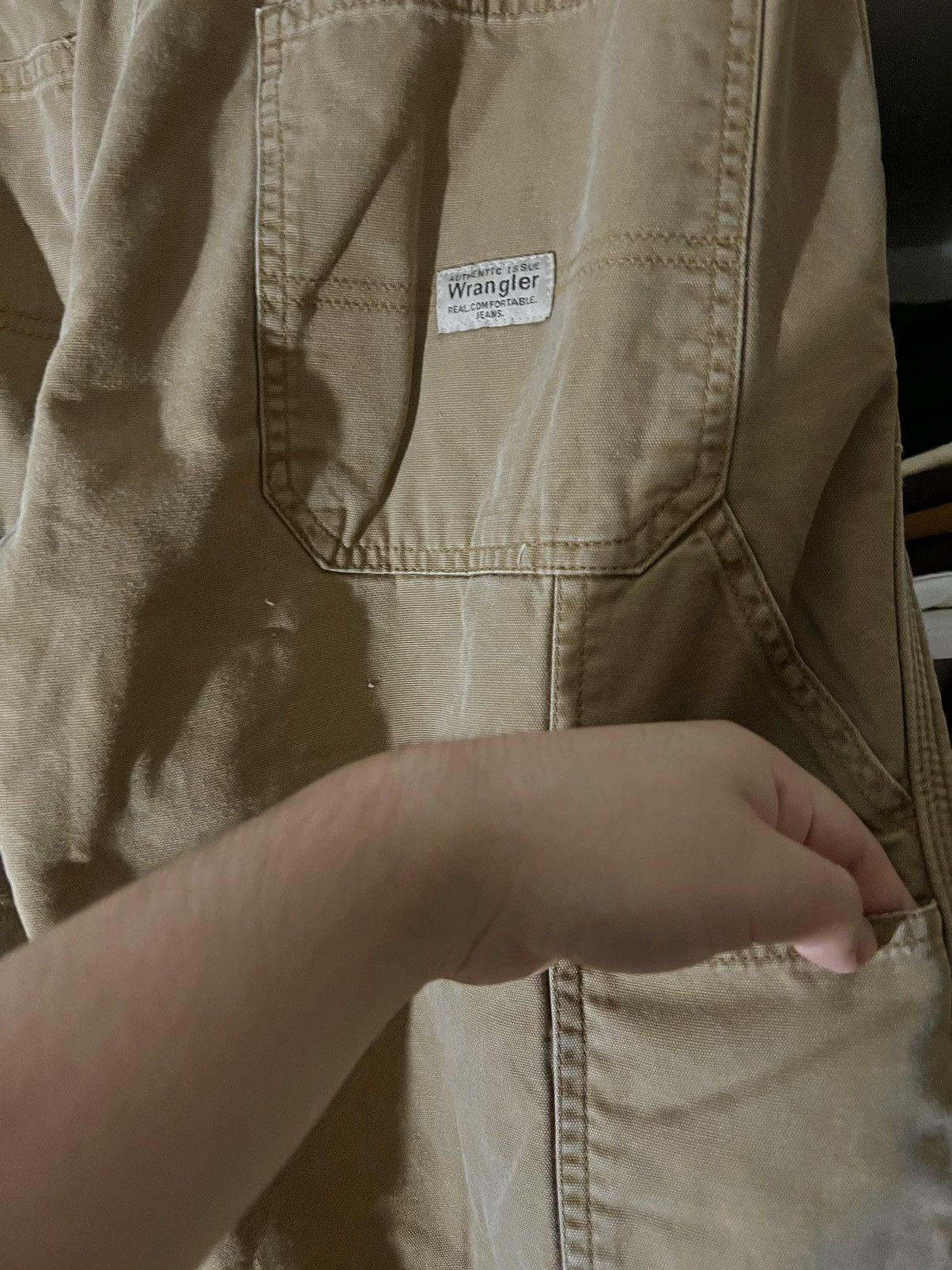 Wrangler Vintage Wrangler Workwear Fleece Lined Carpenter Pants Size US 30 / EU 46 - 7 Thumbnail
