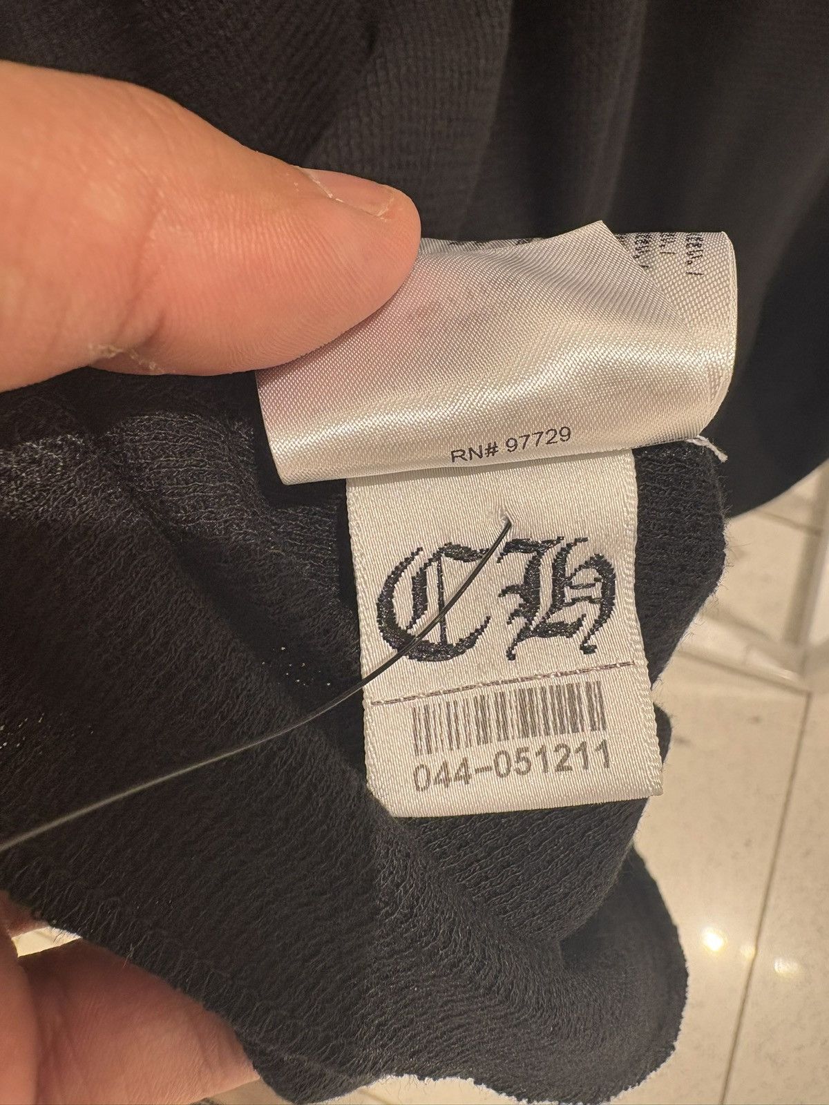 Chrome Hearts Chrome Hearts Horseshoe Thermal Longsleeve Black Size US XL / EU 56 / 4 - 7 Thumbnail