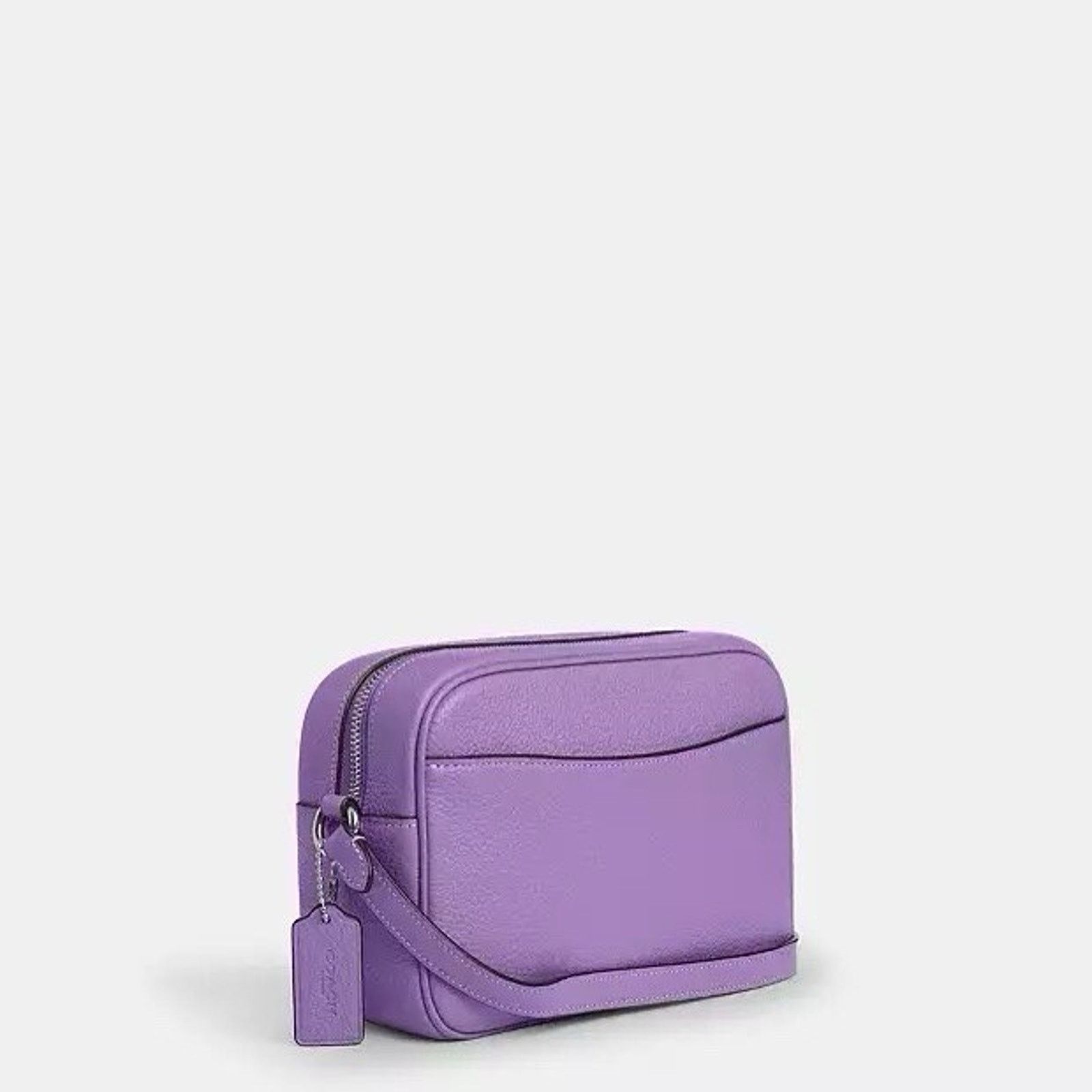 Coach NWT Coach Jamie Leather Camera Bag CR110 in Silver/Iris Size ONE SIZE - 6 Thumbnail