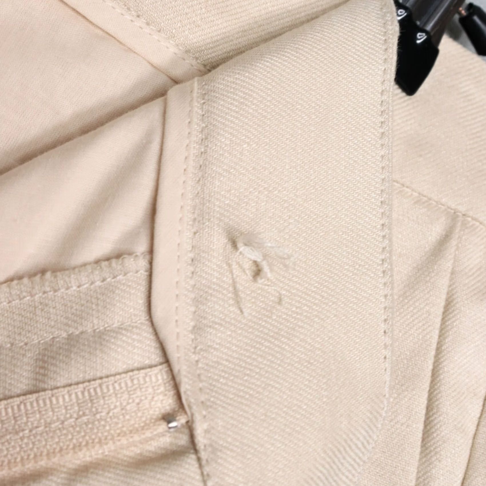 Rails Rails Womens Pants Sz 10 Marine Sand Linen Blend Wide Leg Career Office Dress Pants Beige 32 In Inseam 29 Waist Womens Size 32" / US 10 / IT 46 - 6 Thumbnail