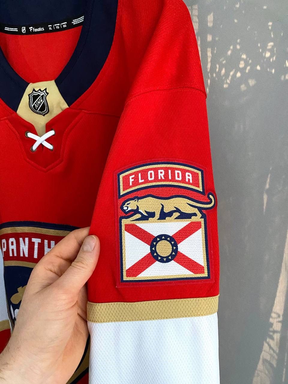 Other Fanatics NHL Florida Panters Home Red Hockey Jersey, Size XL Size US XL / EU 56 / 4 - 6 Thumbnail