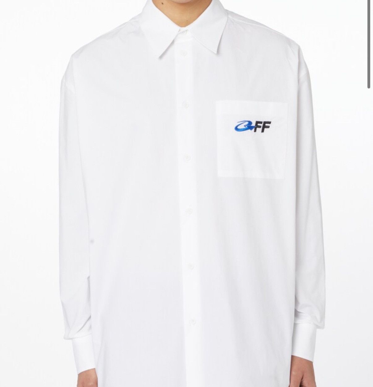 Off-White Off-White Exact Opp cotton shirt Size US M / EU 48-50 / 2 - 1 Thumbnail