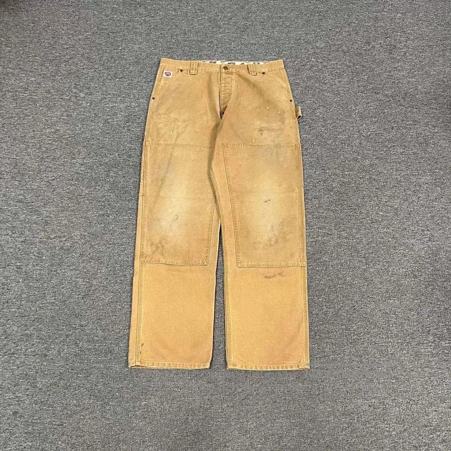 Saint Michael Saint Michael Distressed Logger Work Pants. Size US 36 / EU 52 - 1 Thumbnail