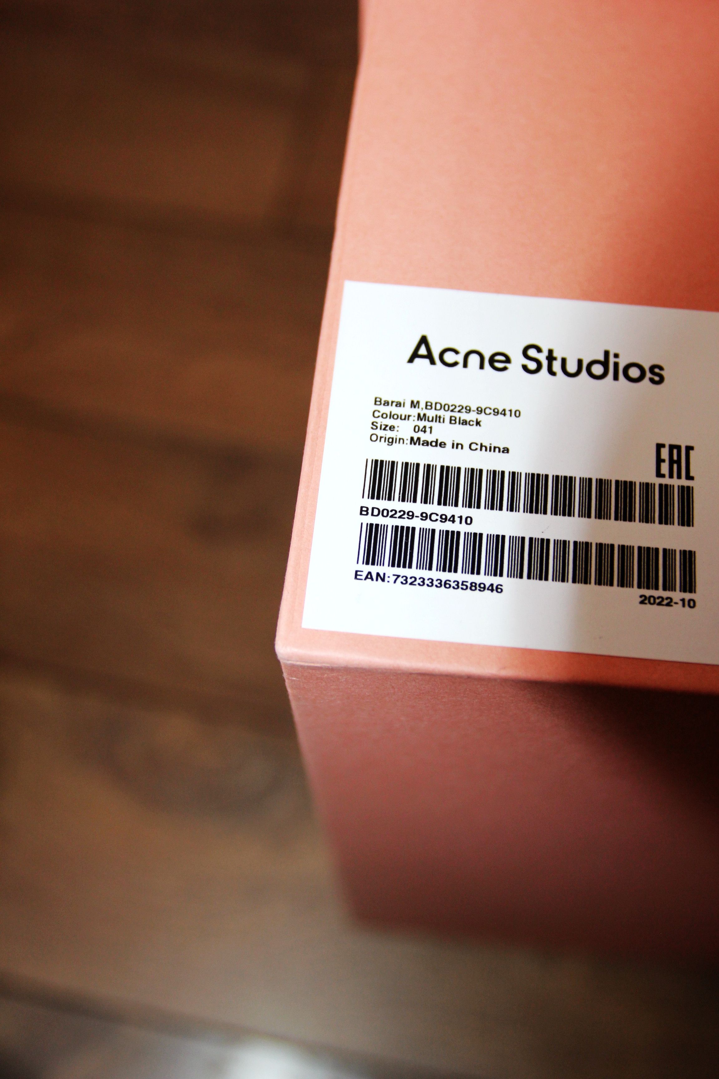 Acne Studios BNWT SS23 ACNE STUDIOS BARAI SNEAKERS 41 Size US 8 / EU 41 - 6 Thumbnail