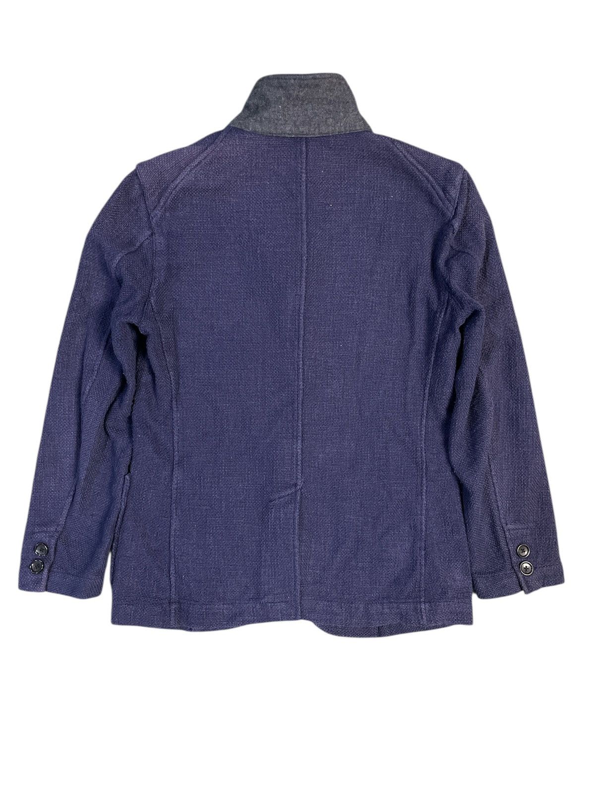Japanese Brand Designer Toshihiko Muira Soutiencol Faded Jacket Size US M / EU 48-50 / 2 - 2 Thumbnail