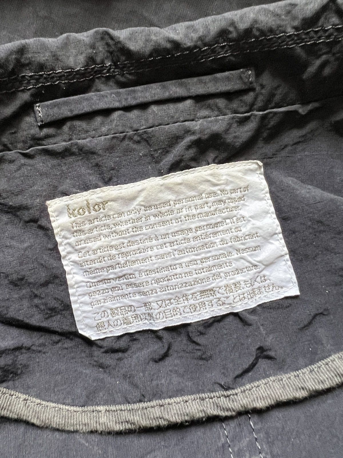 Kolor Kolor SS16 Hybrid Utility Jacket Size US L / EU 52-54 / 3 - 14 Thumbnail