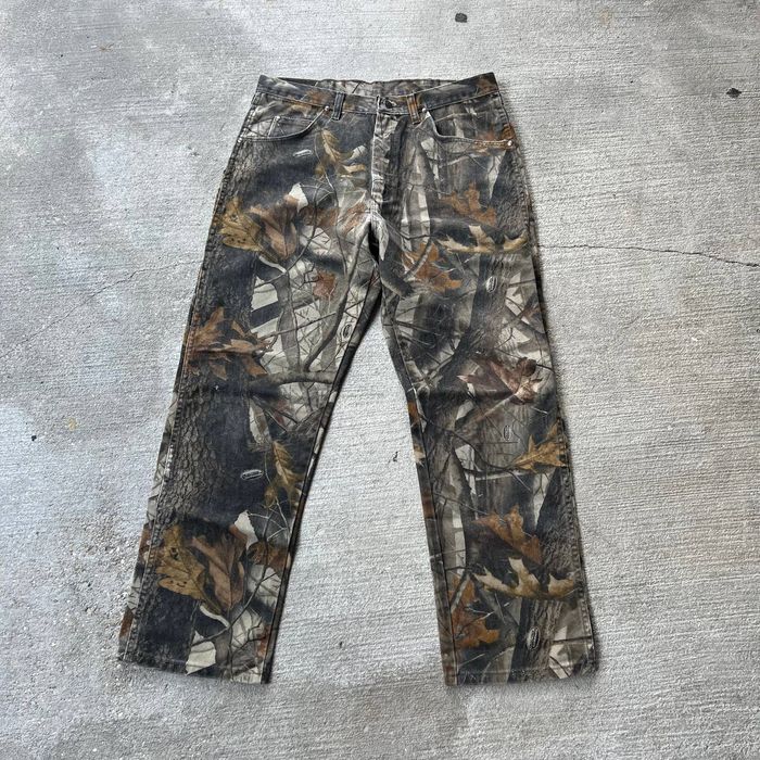 Vintage Vintage wrangler pro gear Realtree Camo hunting pants | Grailed