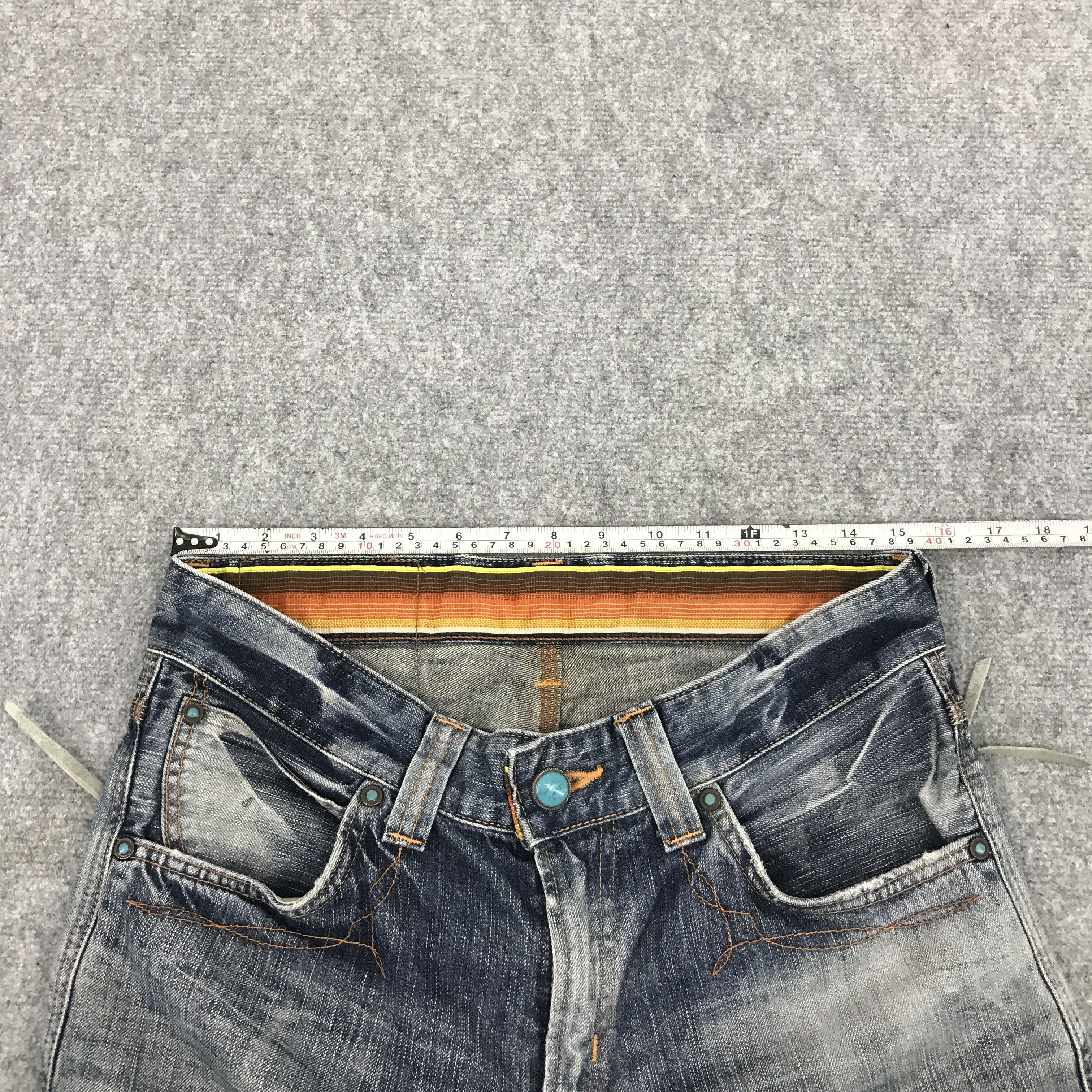 Edwin BOOTCUT DENIM EDWIN JAPAN DISTRESSED JEANS FADED PANTS Size US 30 / EU 46 - 9 Thumbnail