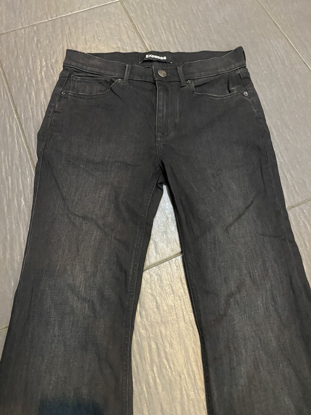 Express × Hysteric Glamour × Tornado Mart Flare jeans Express boot cut Size 30" / US 8 / IT 44 - 4 Thumbnail