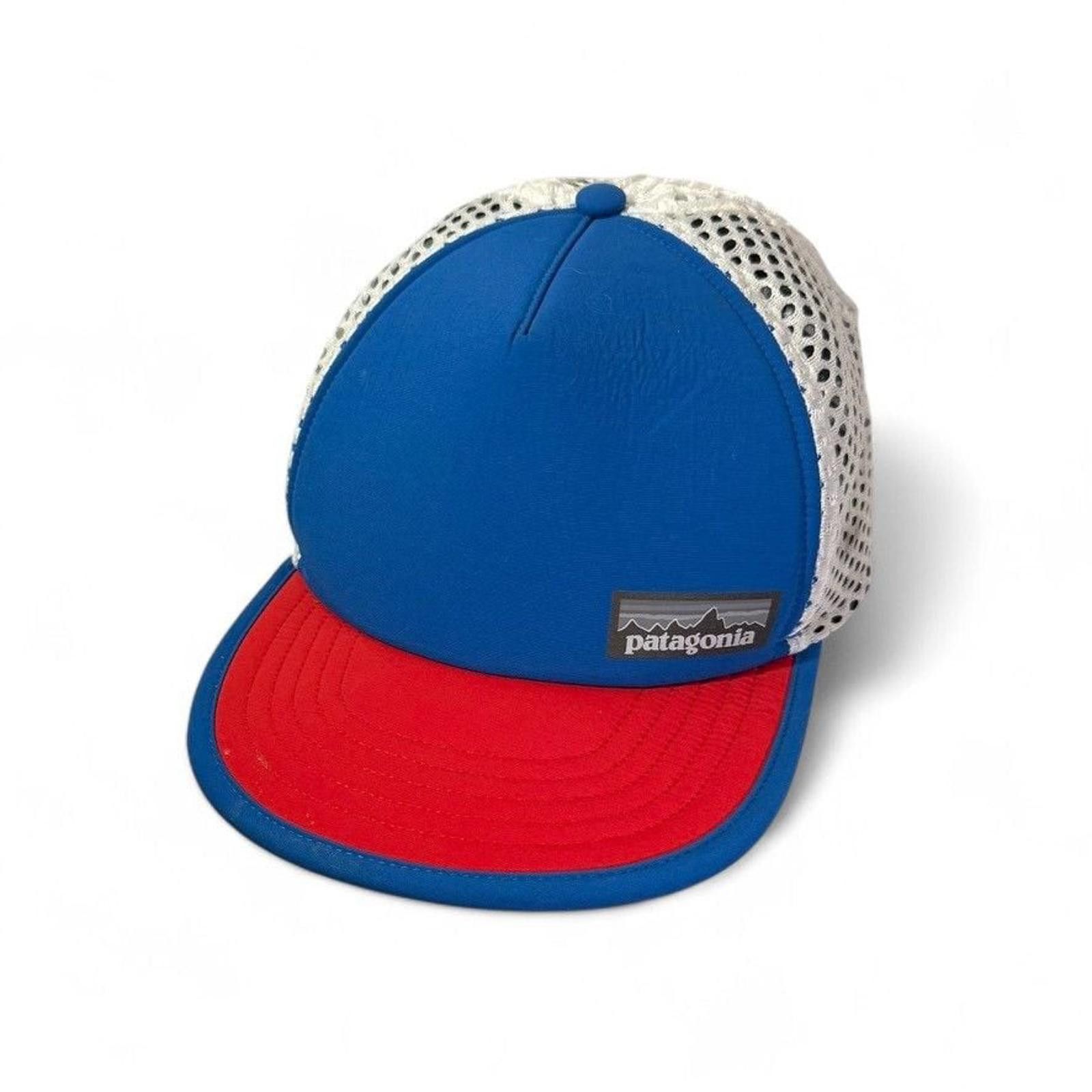 Patagonia Patagonia Duckbill Trucker Hat Blue Mesh Strap Adjustable Size ONE SIZE - 2 Thumbnail