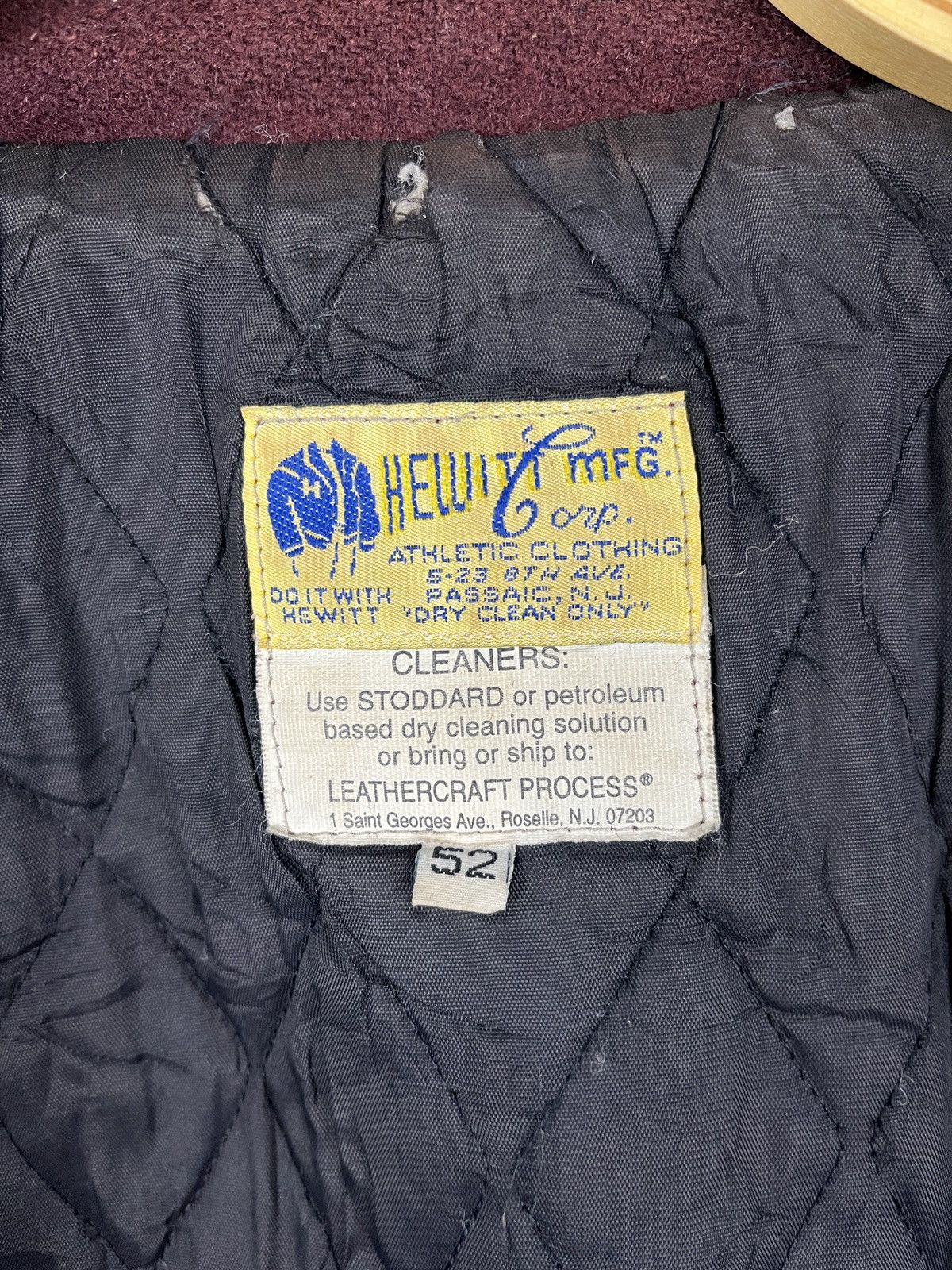 Vintage Vintage Wool Leather Varsity Jacket Clifton Basketball Size US L / EU 52-54 / 3 - 14 Thumbnail