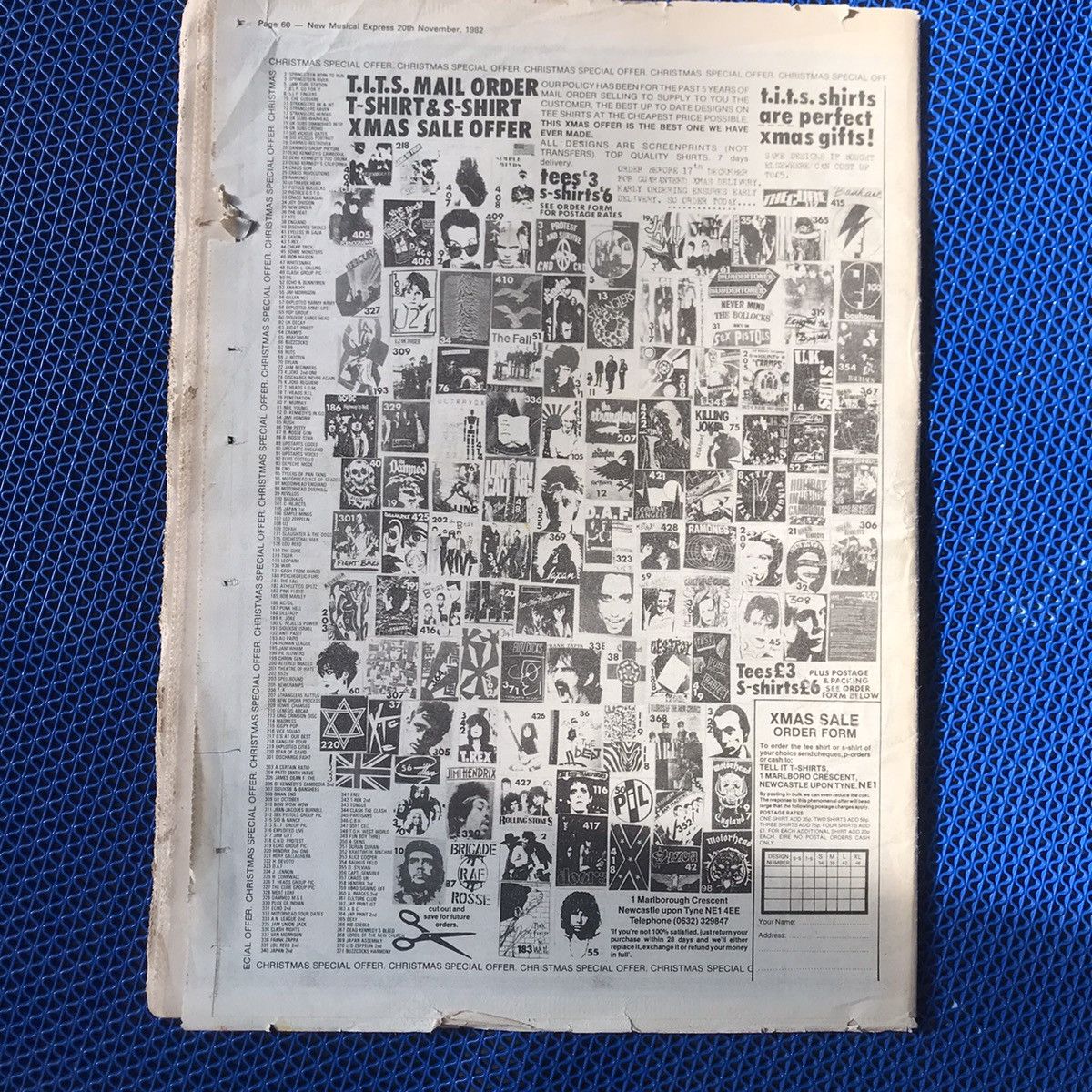 Hysteric Glamour × Vintage Vintage NME MAGAZINE EDDY GRANT NME MAGAZINE NOV 20 1982 - Size ONE SIZE - 16 Thumbnail
