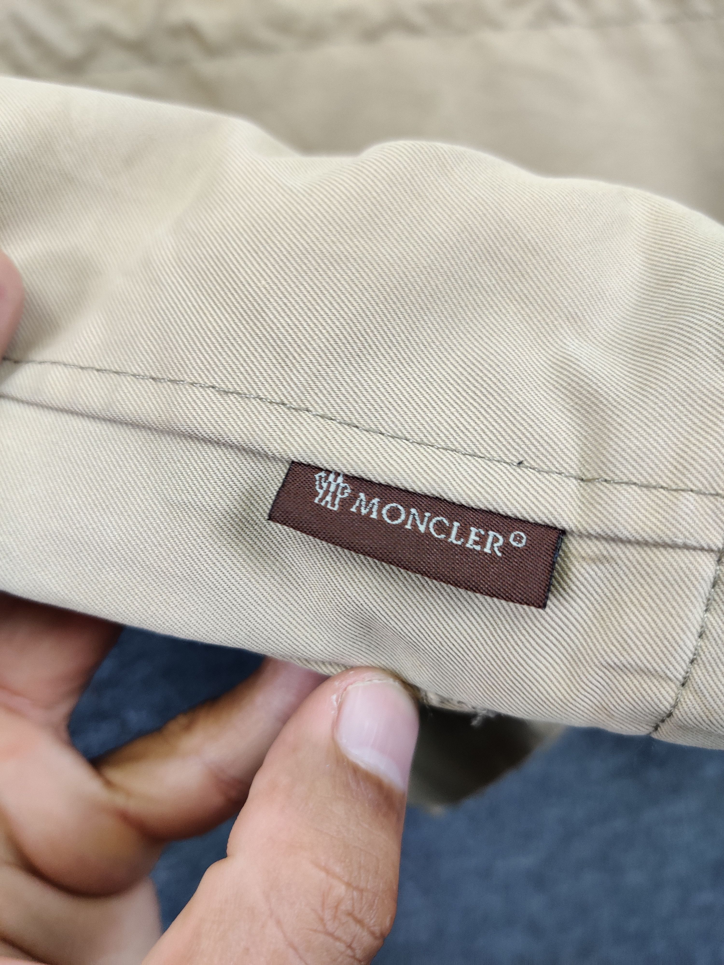 Moncler Vintage Moncler Coat Button Ups Jacket Size US M / EU 48-50 / 2 - 14 Thumbnail