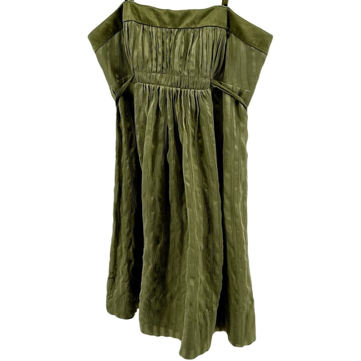 Bcbgmaxazria Navy Eliot Strapless Fringe Dress | Grailed