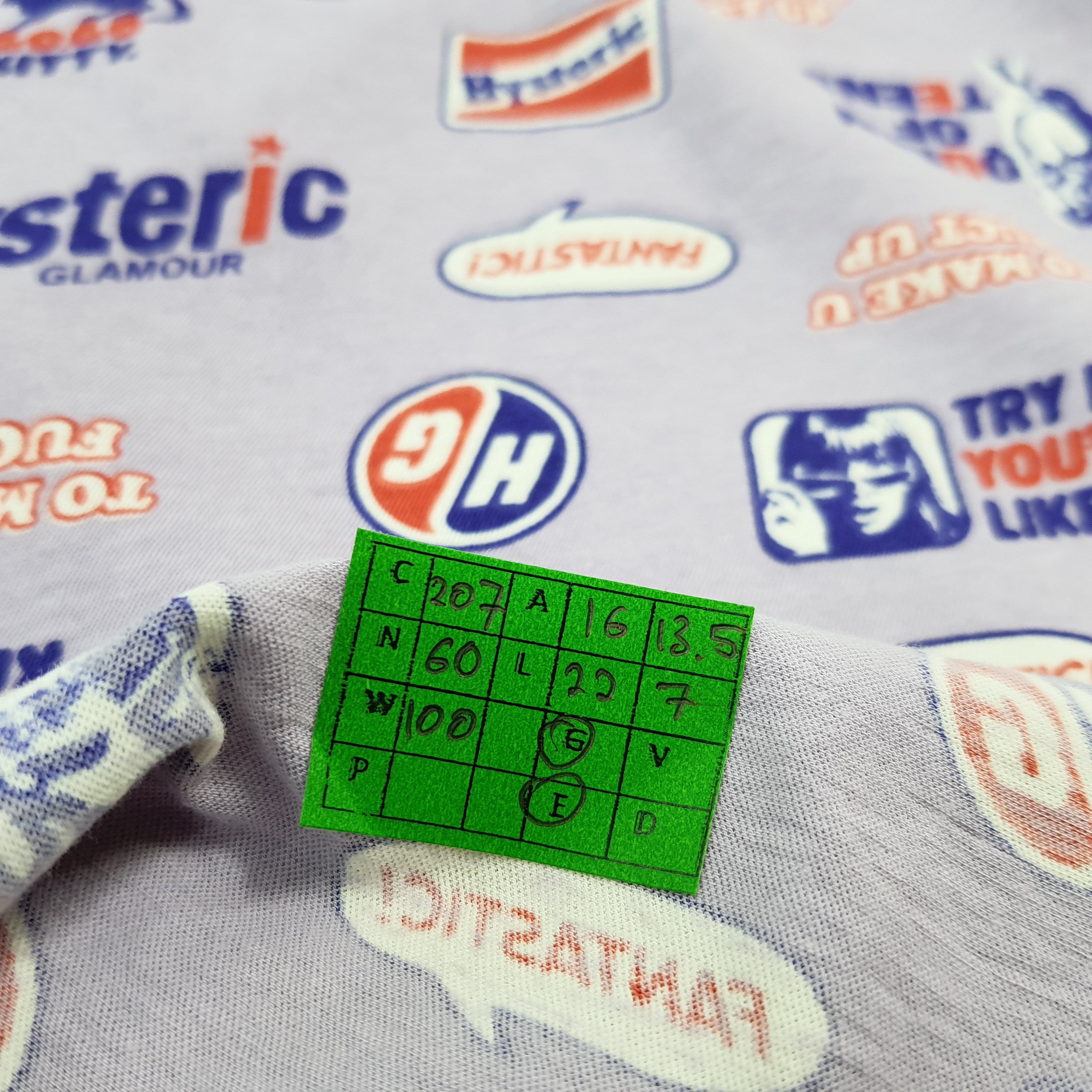 Hysteric Glamour × Japanese Brand × Vintage Vintage Hysteric Glamour Full Printed Japan Brand Tshirt Size XS / US 0-2 / IT 36-38 - 6 Thumbnail