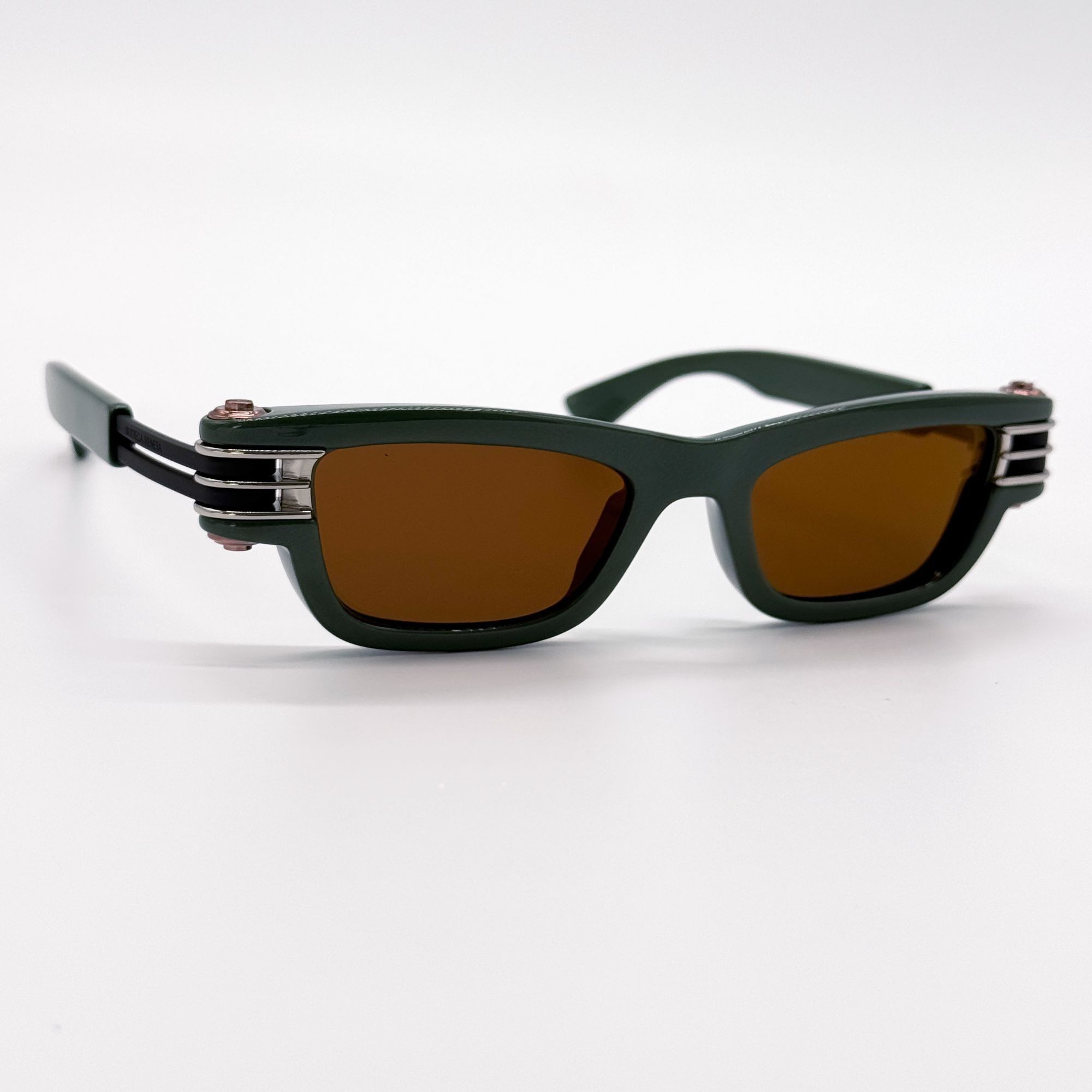 Bottega Veneta NEW BOTTEGA VENETA SUNGLASSES BV1308S 003 WOMEN GREEN Size ONE SIZE - 6 Thumbnail