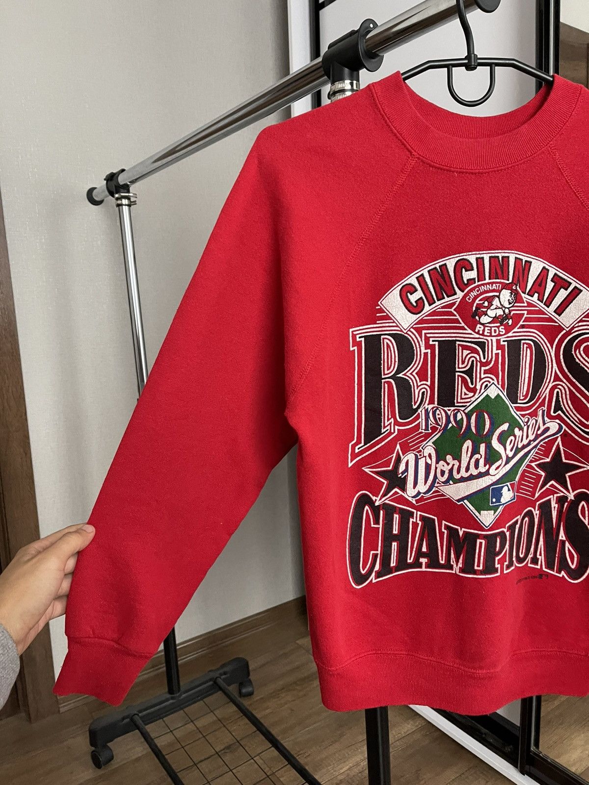 MLB 1990 Cincinnati Reds MLB Vintage Sweatshirt Crewneck Size US S / EU 44-46 / 1 - 7 Thumbnail