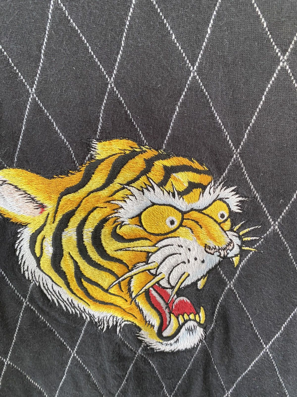 Japanese Brand × Needles × Sugar Cane Vtg Core Fighter Japan 3/4 sleeve Sukajan tiger embroidered Size US M / EU 48-50 / 2 - 6 Thumbnail