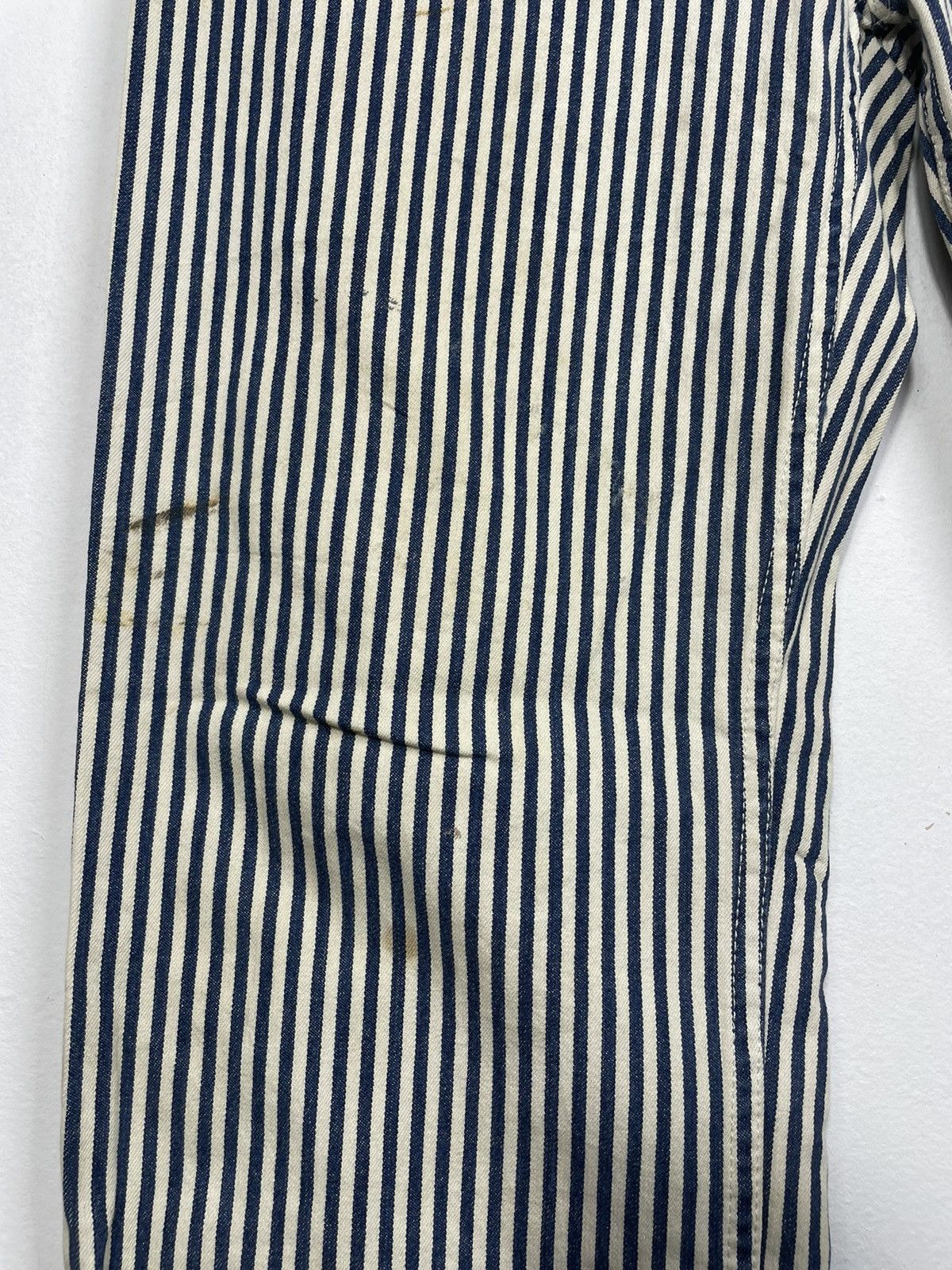 X-LARGE Vintage X Large Hickory Stripes Carpenter Pants Size US 33 - 9 Thumbnail