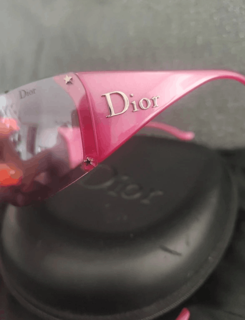 Dior DIOR Sunglasses Golf Ski Mask Shield Wrap Motard Pop Vintage Size ONE SIZE - 3 Thumbnail