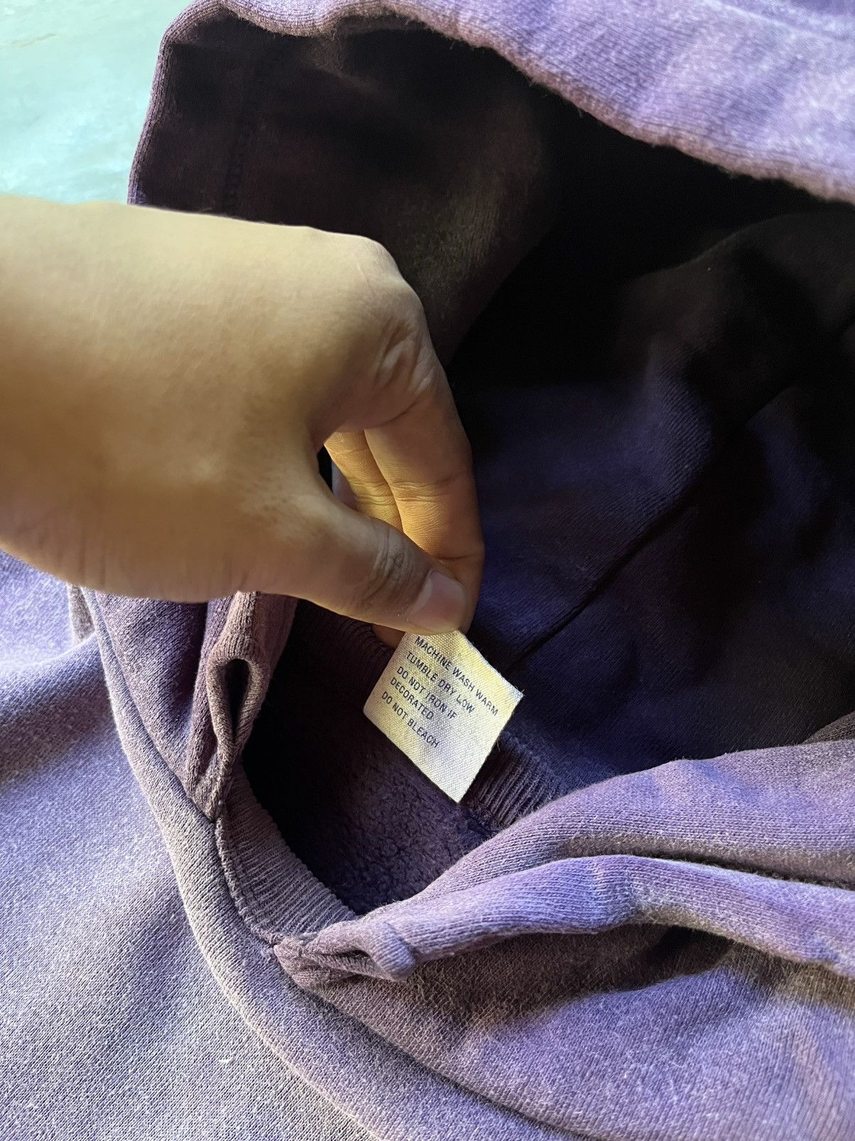 Champion 💀Vintage Champion Sun Faded Hoodie 💀 Size US M / EU 48-50 / 2 - 9 Thumbnail