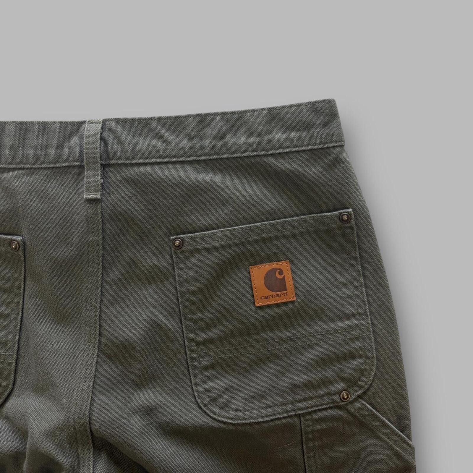 Carhartt Moss green Carhratt Double knee Size US 30 / EU 46 - 5 Thumbnail