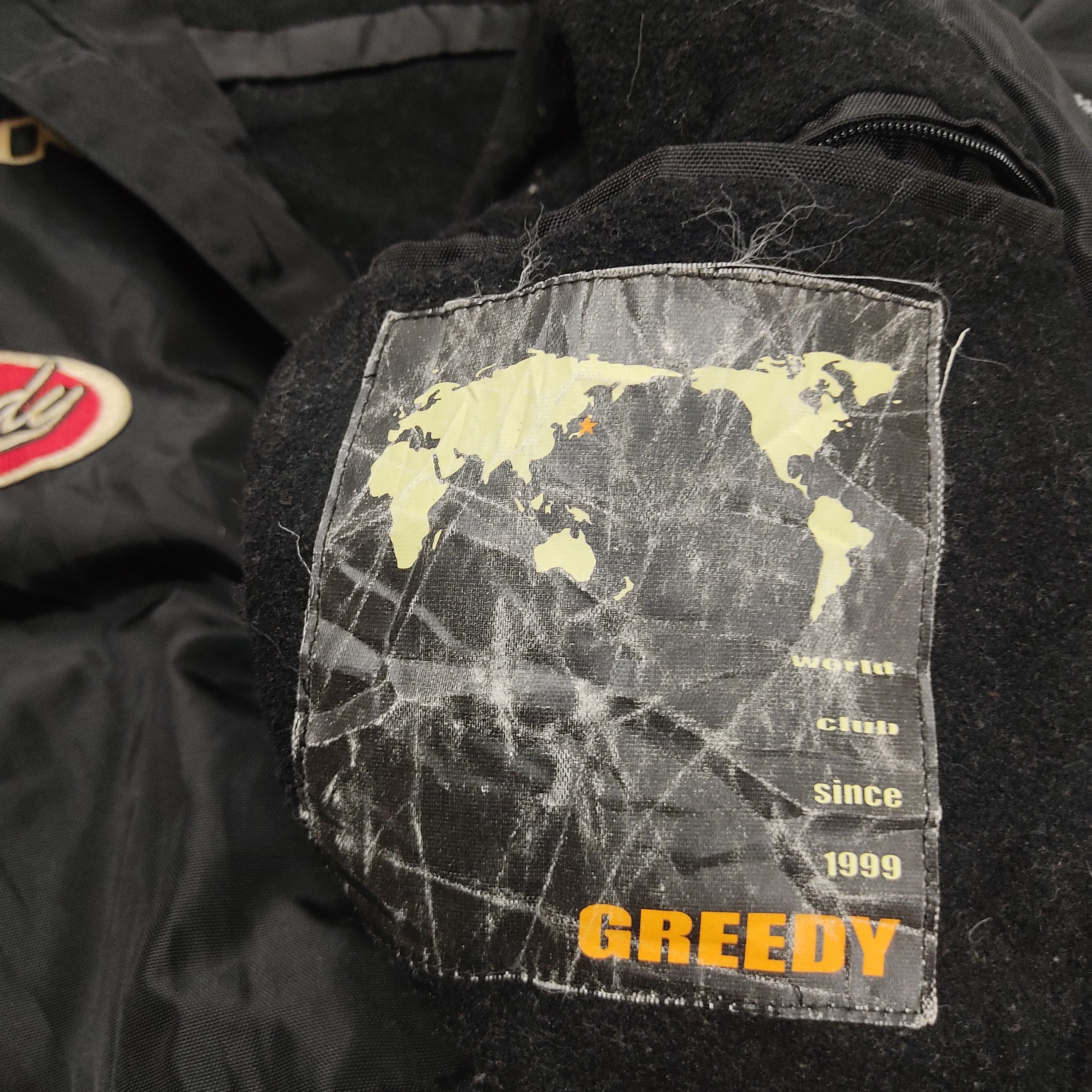 Gear for Sports Greedy 45 Z Patch Bomber Jacket- Sleek Black Racing Edition Size US M / EU 48-50 / 2 - 8 Thumbnail