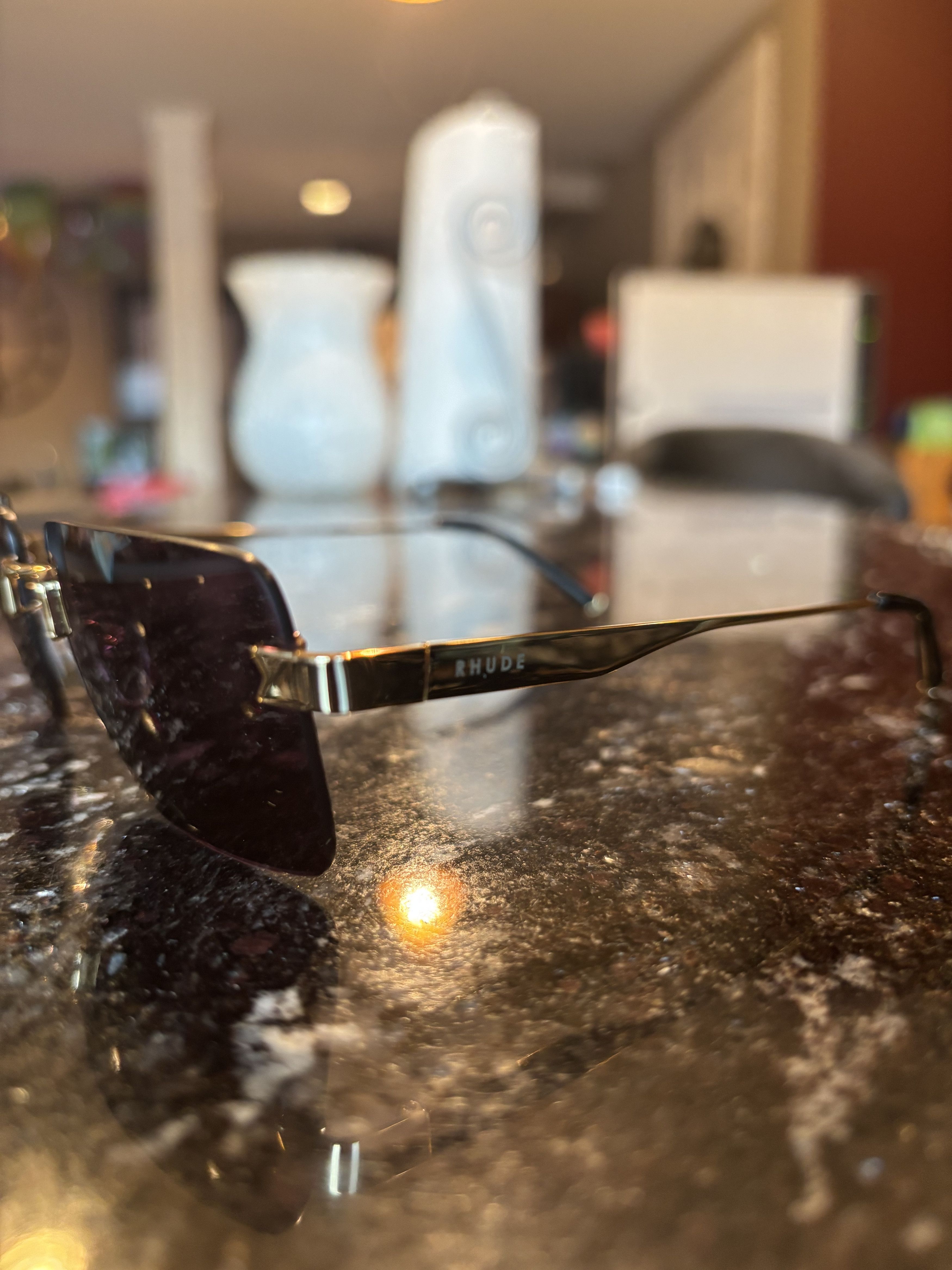 Rhude Rhude new money frames sunglasses Gold Size ONE SIZE - 7 Thumbnail