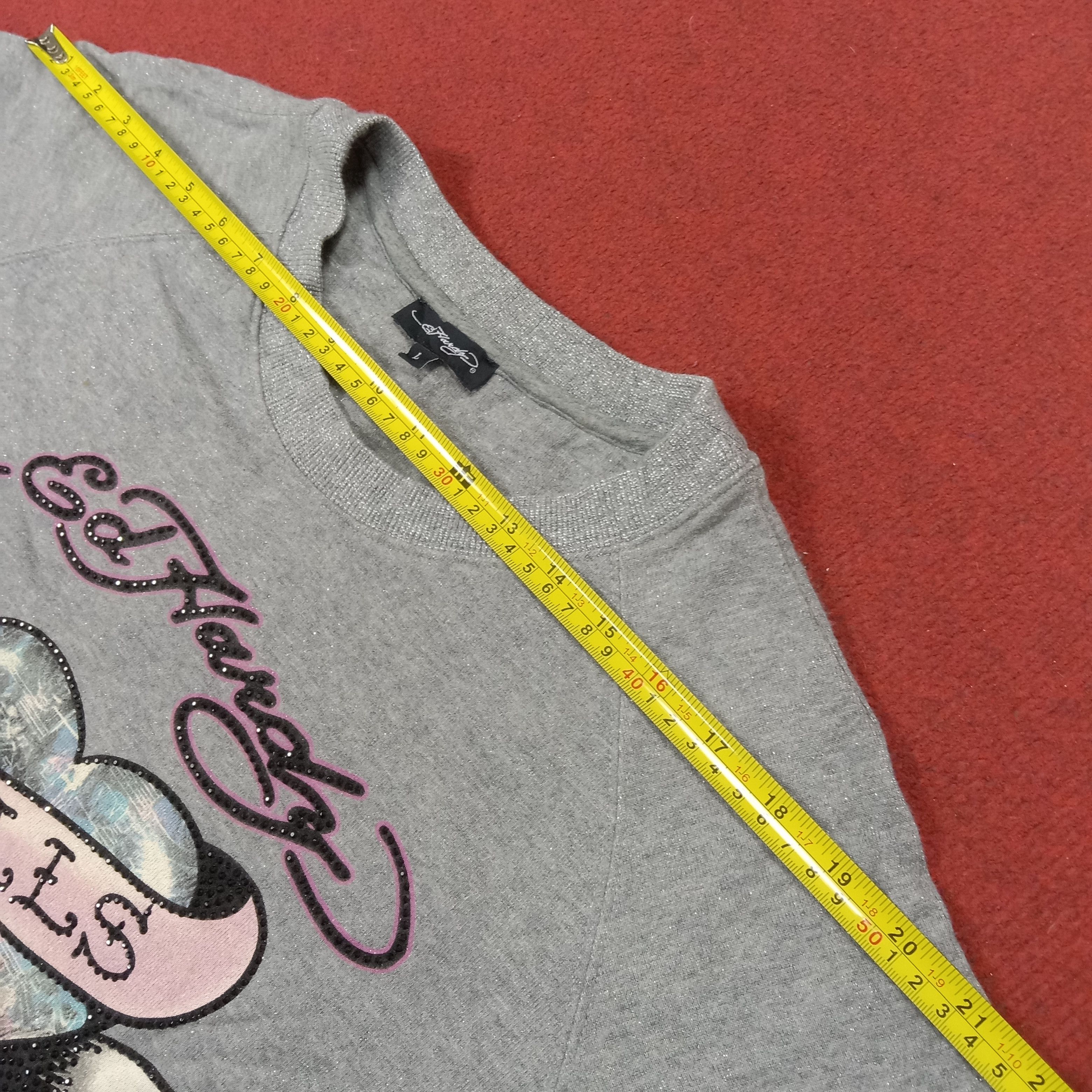 Christian Audigier Ed Hardy Skulls Design Rock Style Sweatshirt Size M / US 6-8 / IT 42-44 - 9 Thumbnail