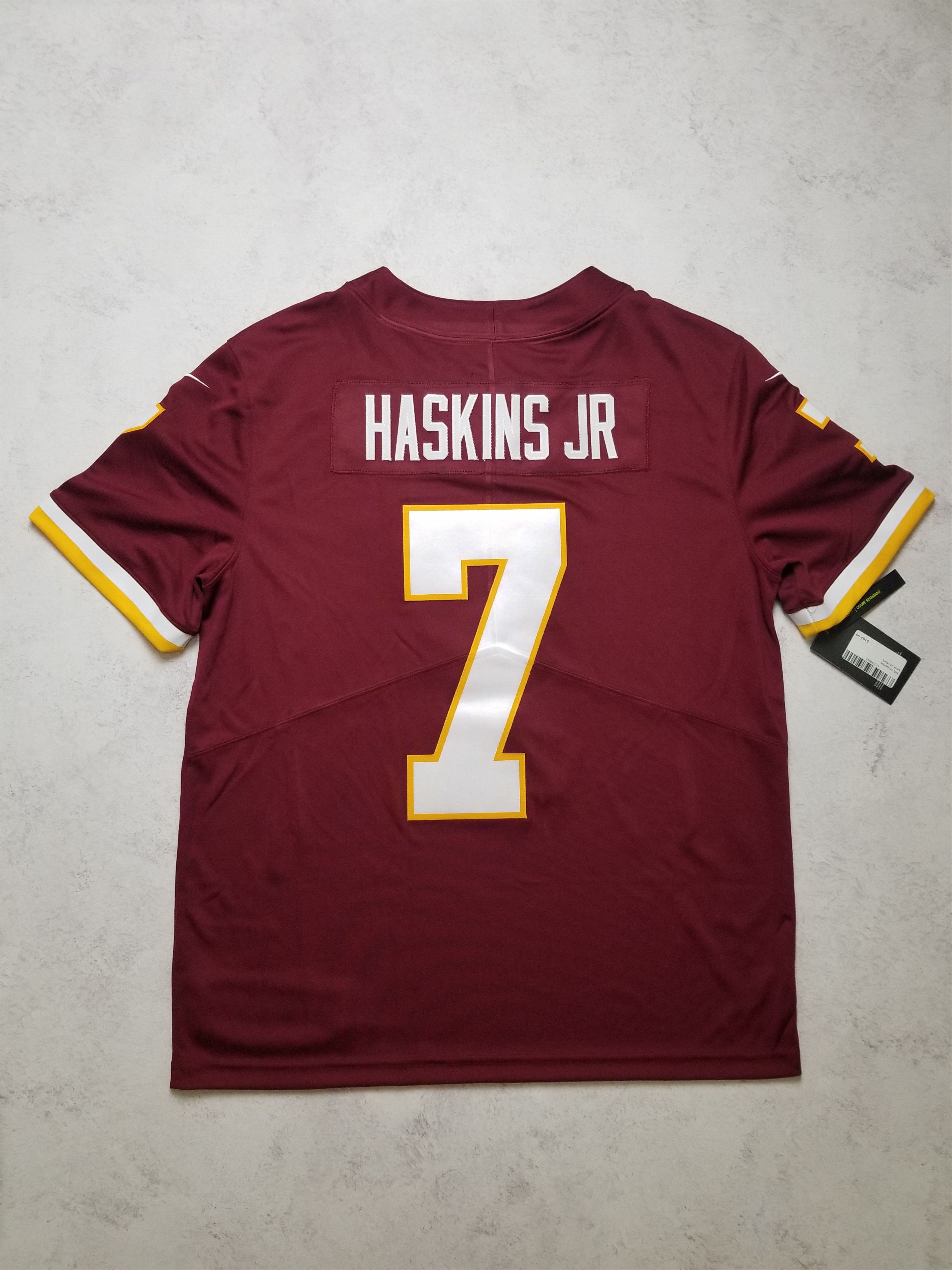 Nike Dwayne Haskins #7 Washington Redskins Limited Sewn Jersey Size US L / EU 52-54 / 3 - 2 Thumbnail