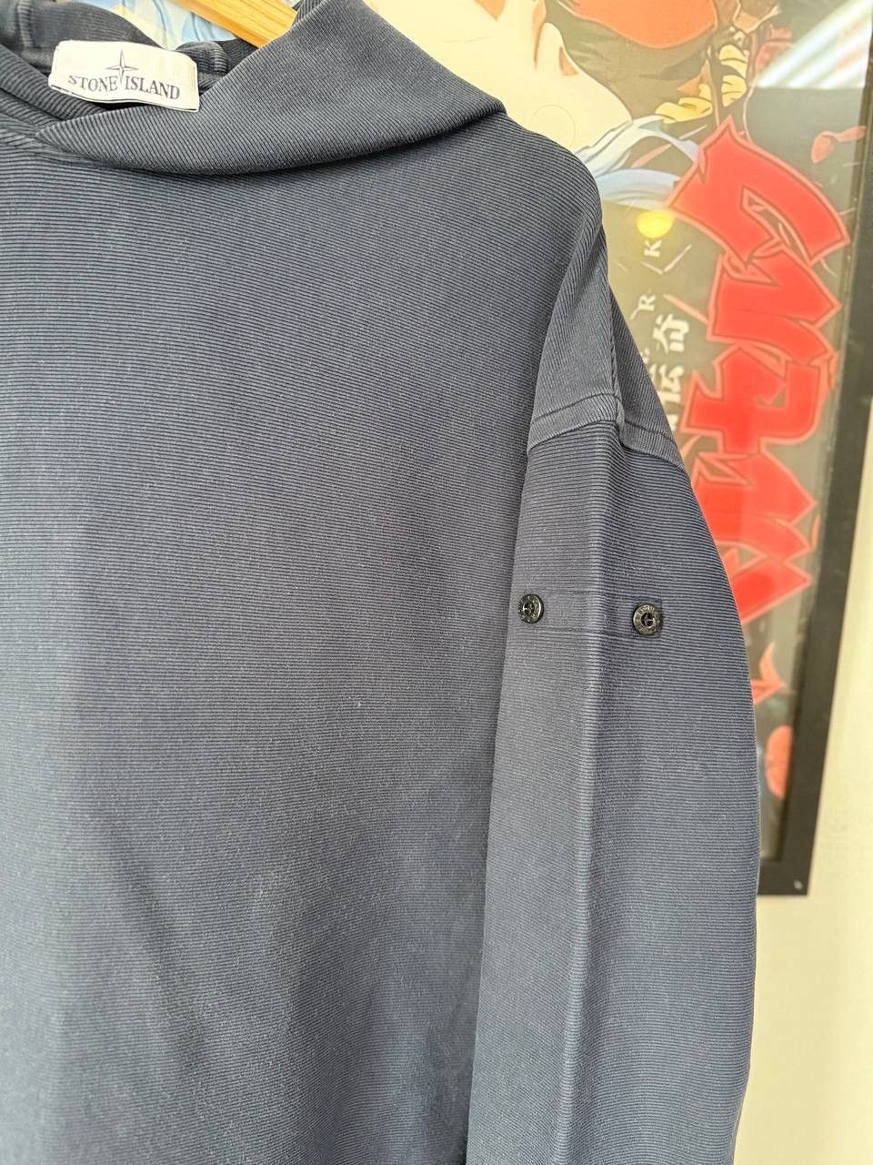 Stone Island Vintage blue Stone Island Hoodie Size US L / EU 52-54 / 3 - 2 Thumbnail