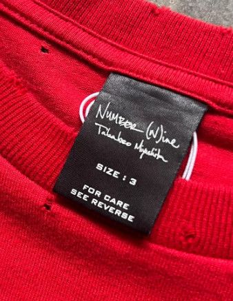 Number (N)ine Number (N)ine 06 Slogan T-Shirt Size US M / EU 48-50 / 2 - 8 Thumbnail