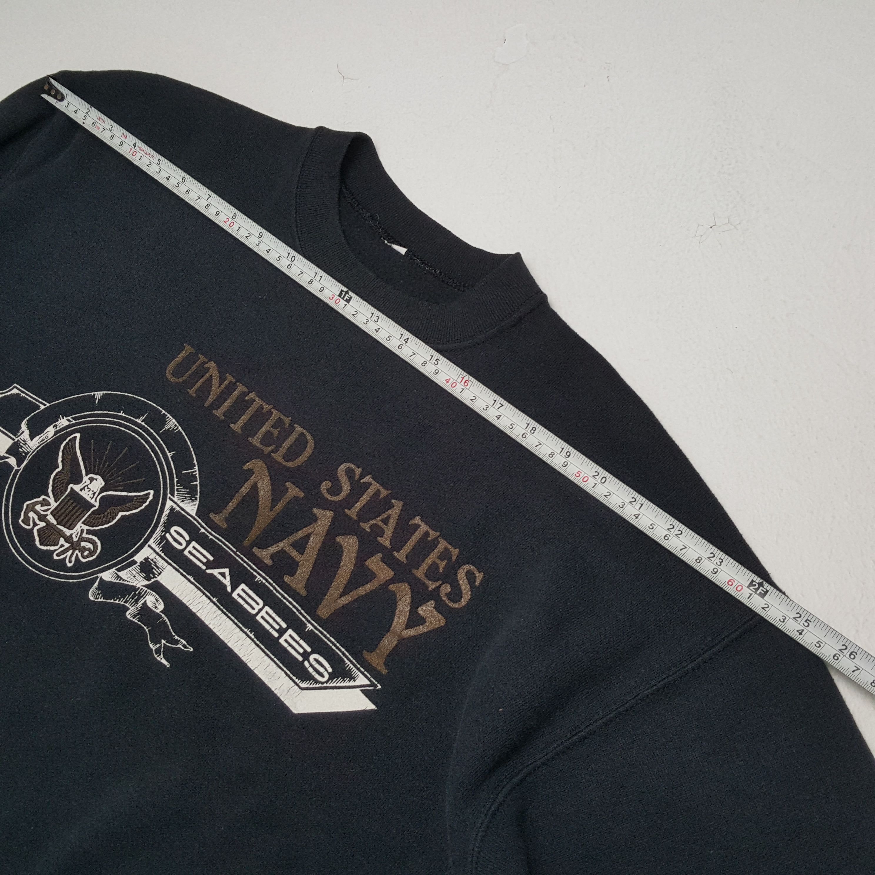 Vintage UNITED STATE NAVY SEABEES Vintage Sweatshirt Size US L / EU 52-54 / 3 - 4 Thumbnail