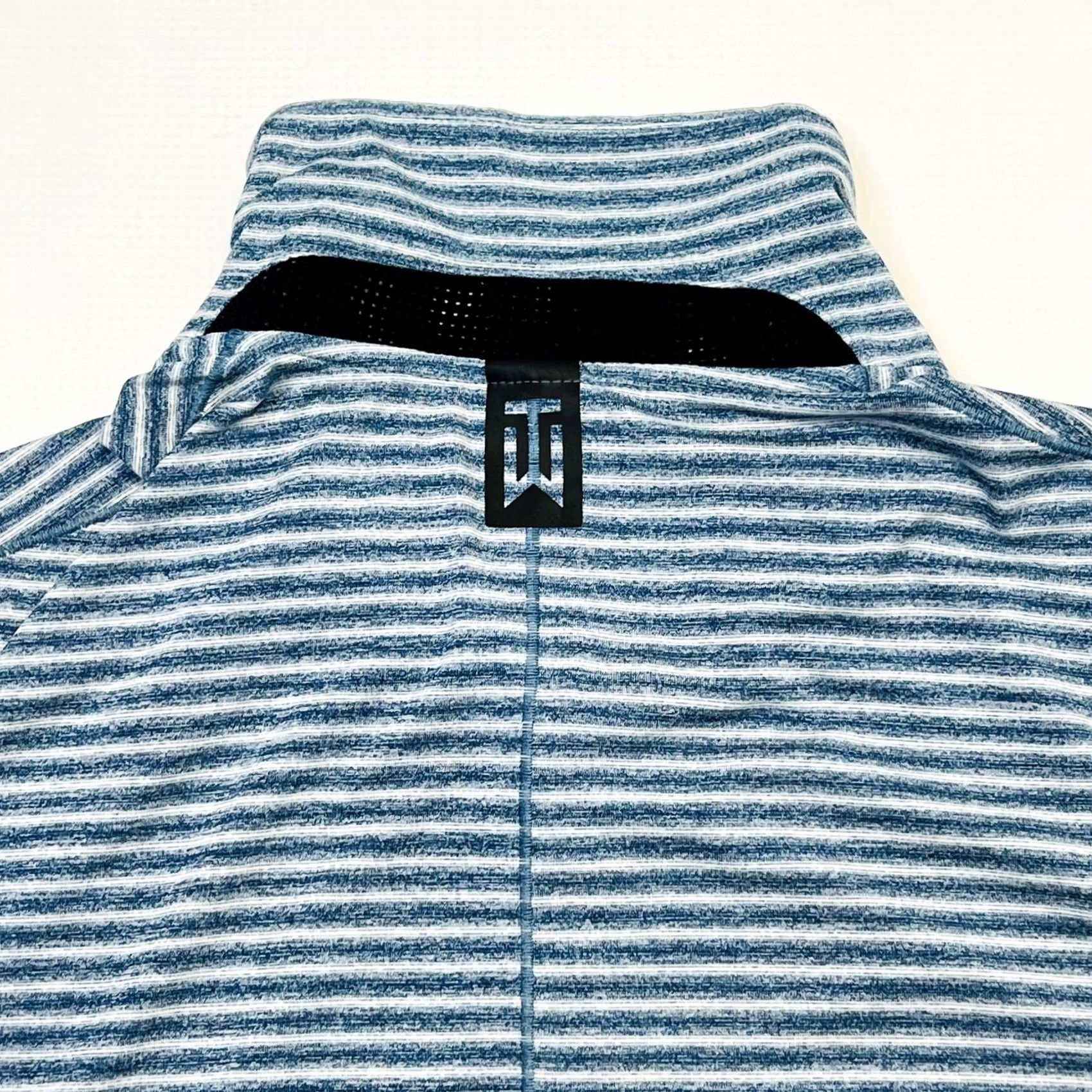 Nike Nike Dri-FIT Polo Shirt Mens XL Blue White Striped Golf Tiger Woods Athletic Size US XL / EU 56 / 4 - 4 Thumbnail