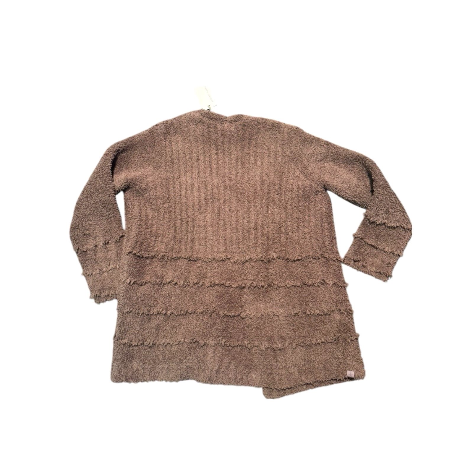 Vintage Barefoot Dreams Cardigan Boardwalk CozyChic Brown Medium NWT Size M / US 6-8 / IT 42-44 - 7 Thumbnail