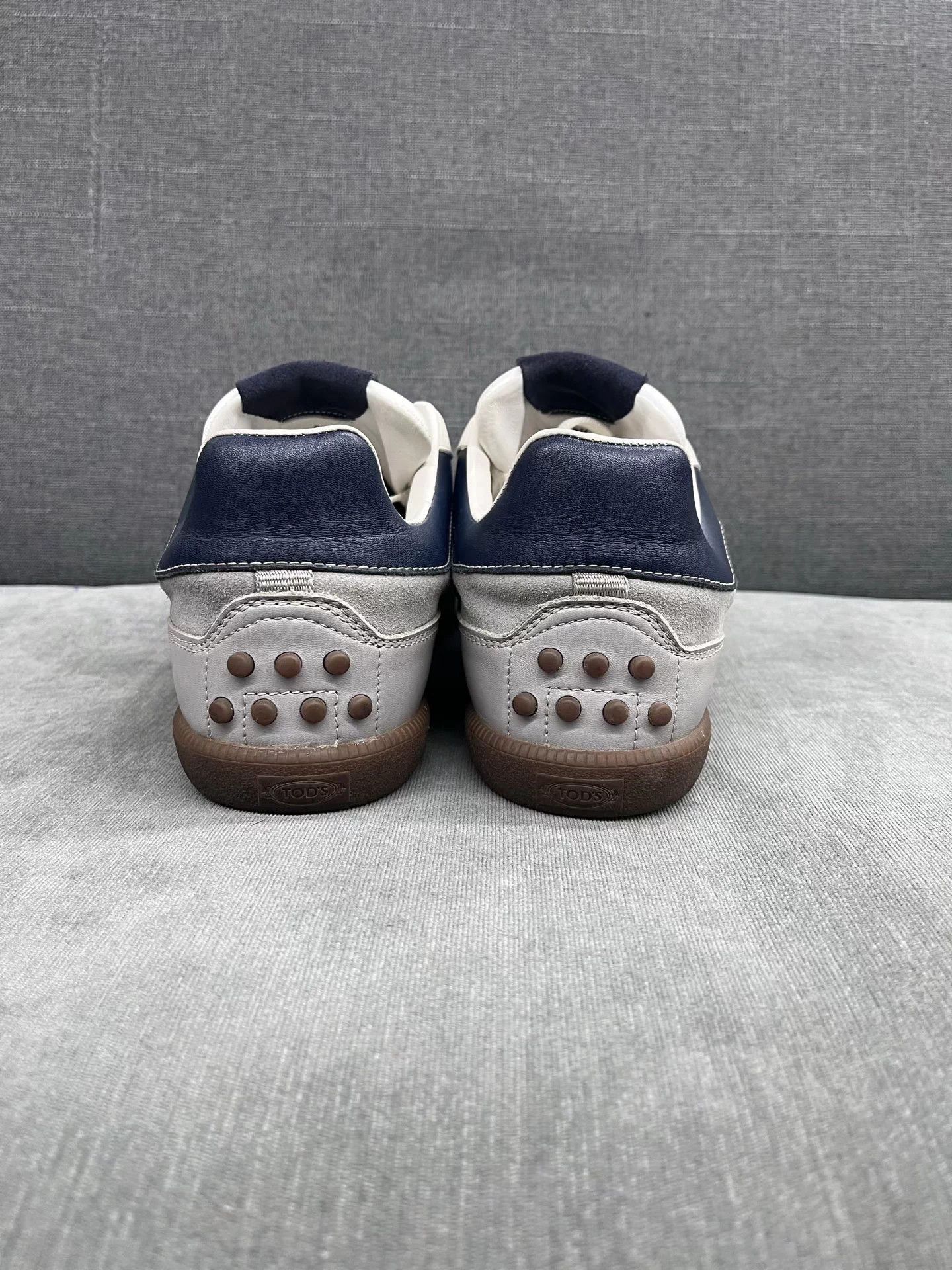 Tod's Tod’s suede & leather German trainer 42.5 Size US 8.5 / EU 41-42 - 3 Thumbnail