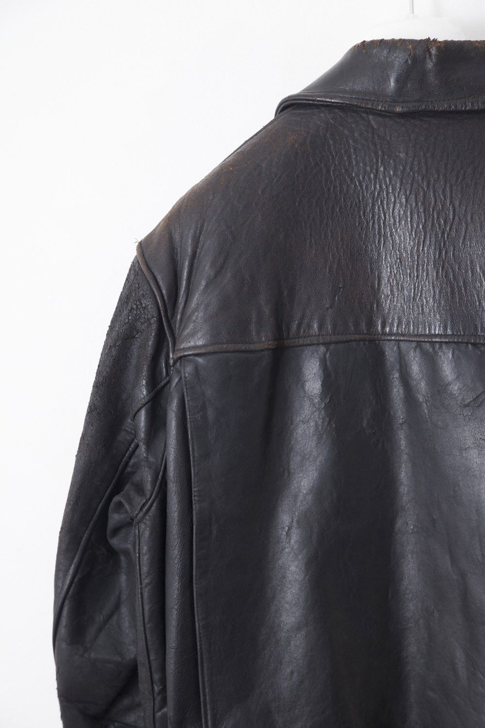 Vintage 1960's French leather rider jacket xx Size US M / EU 48-50 / 2 - 5 Thumbnail