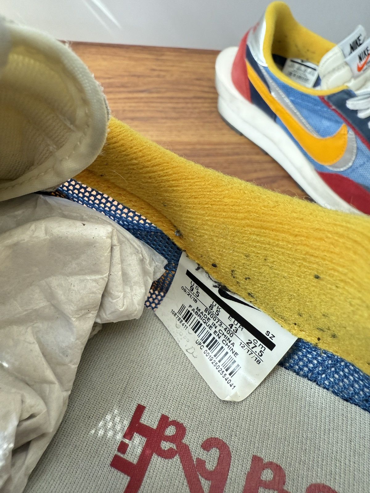 Nike × Sacai Sacai Varsity Blue LD Waffle Size US 9.5 / EU 42-43 - 11 Thumbnail